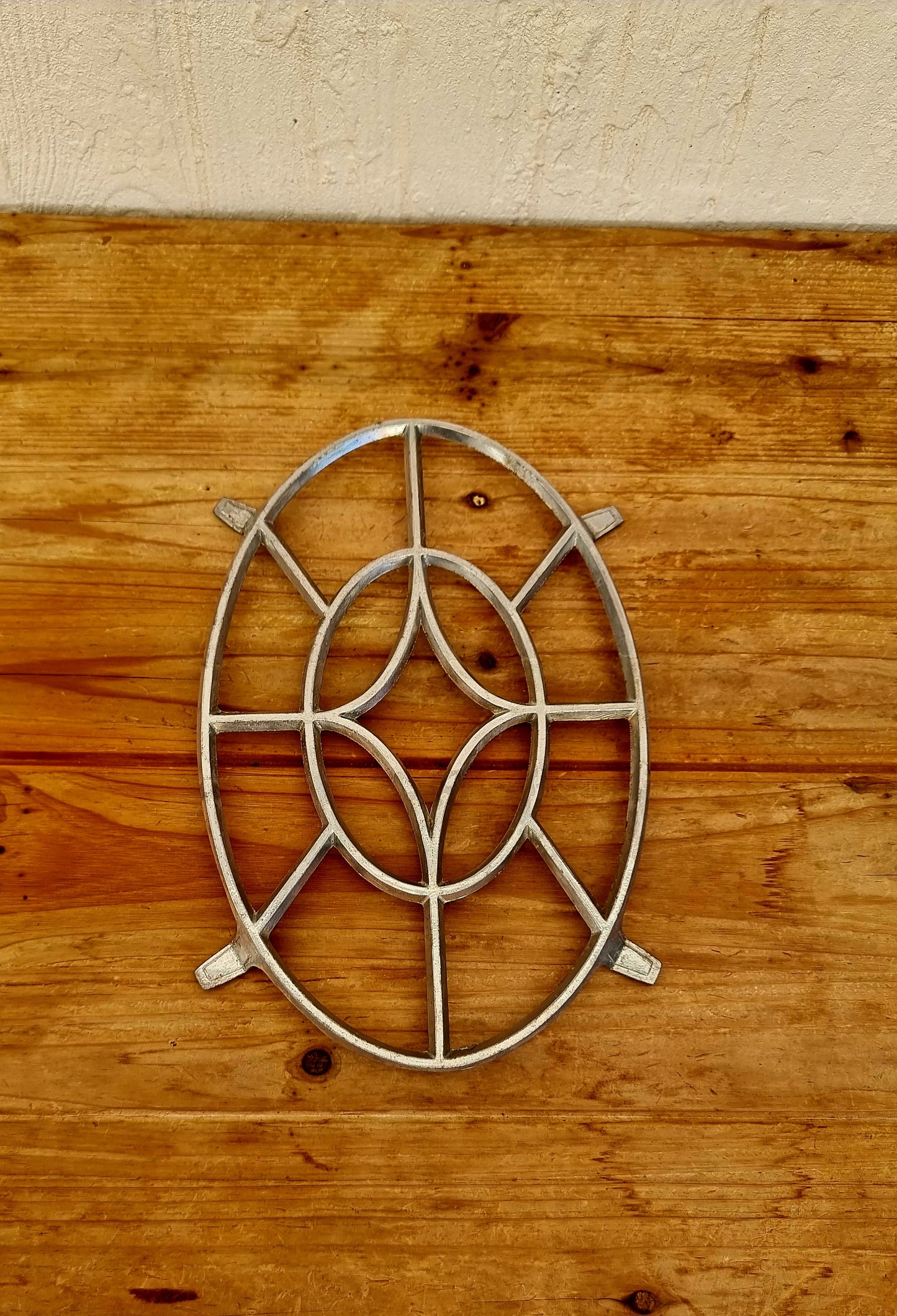 Dessous de plat en aluminium vintage les kitscheries brocante en ligne
