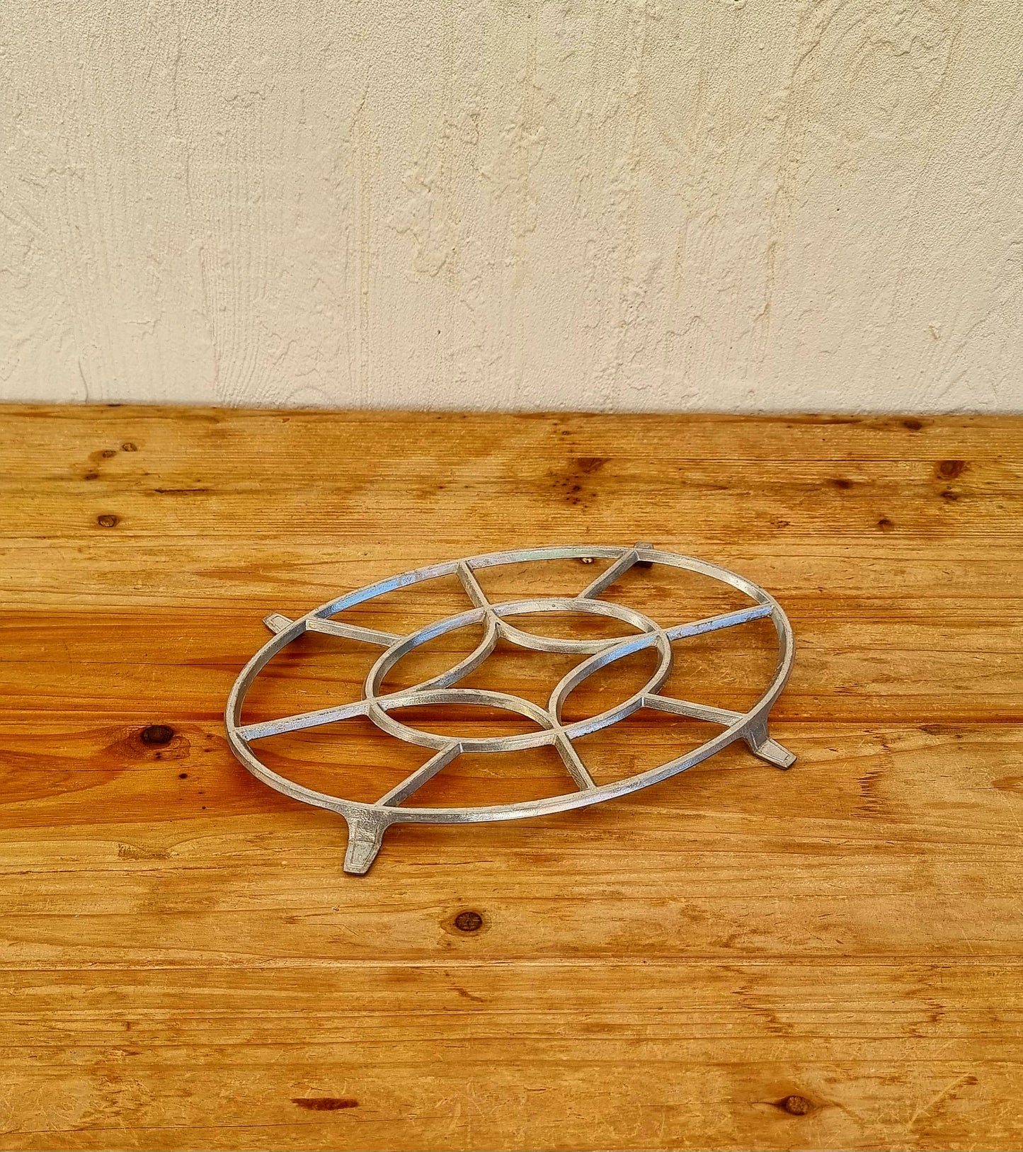 Dessous de plat en aluminium vintage les kitscheries brocante en ligne