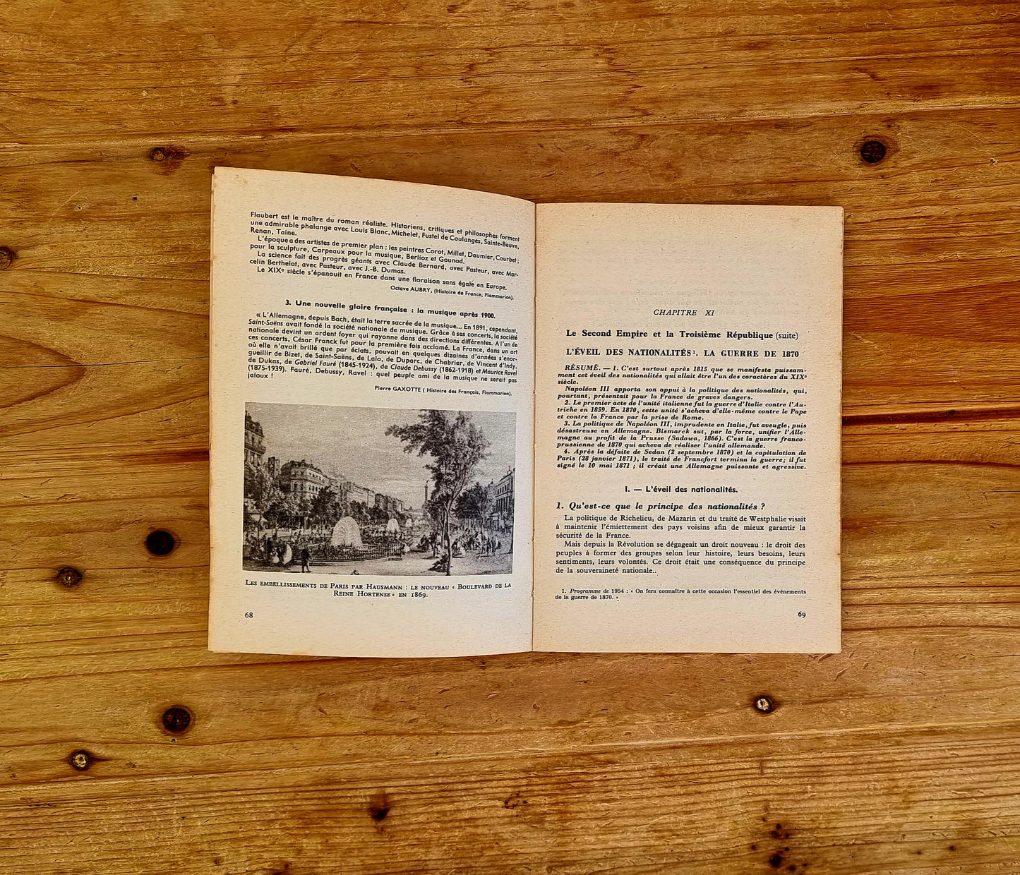 Livre scolaire " Histoire civilisation et travail " les kitscheries
