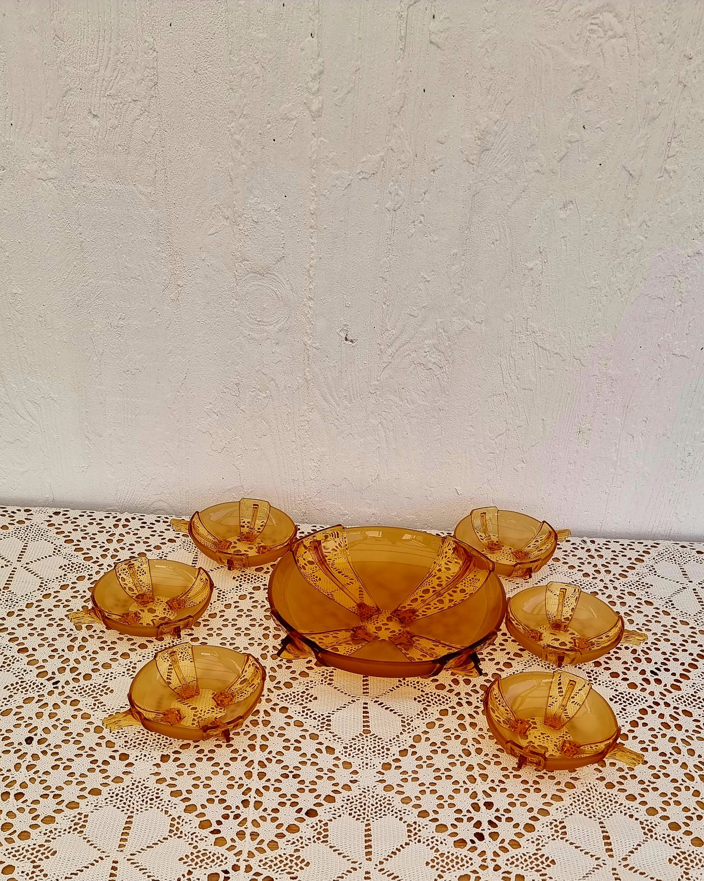 Service à desserts Art déco vintage les kitscheries