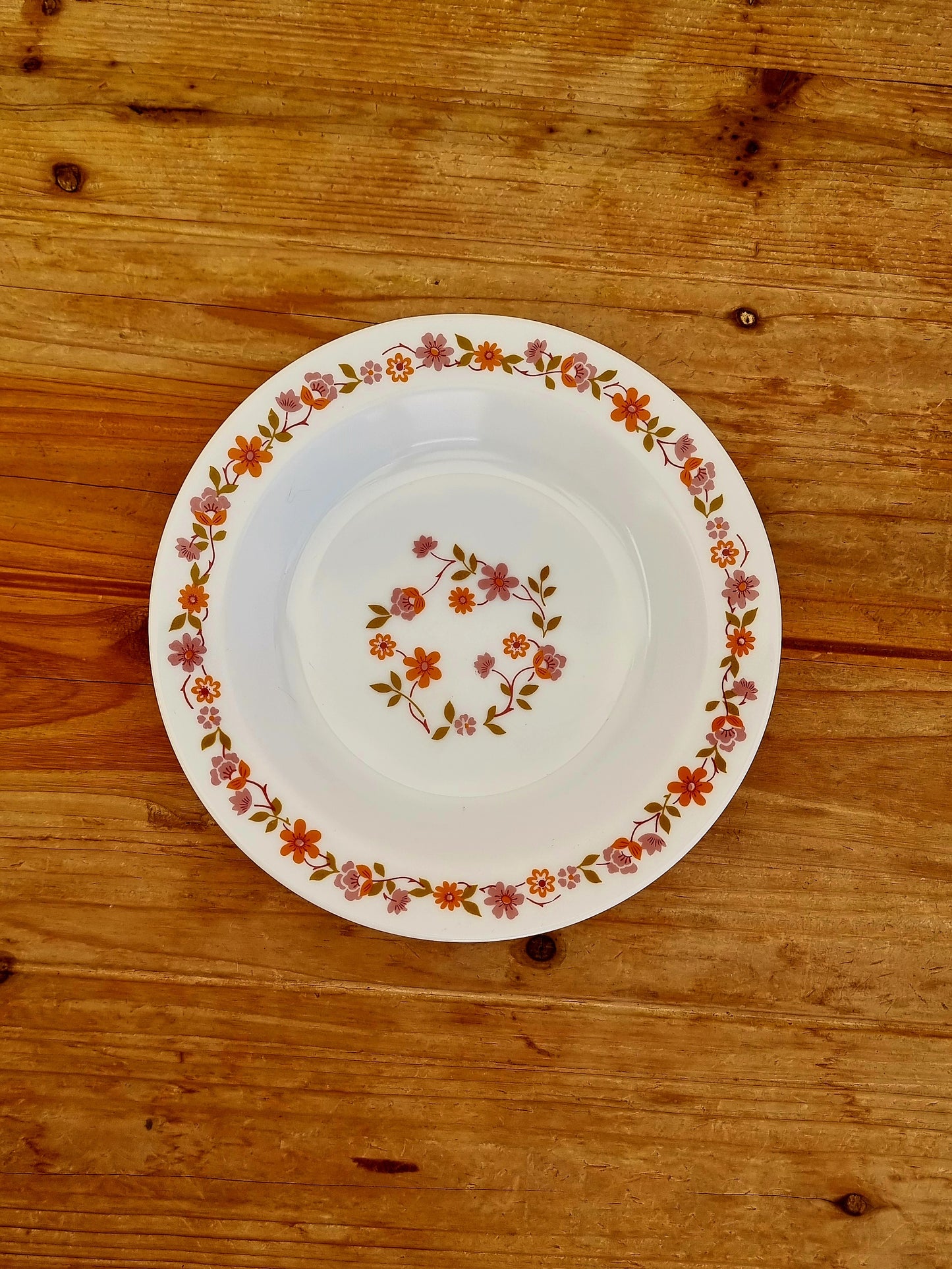 5 assiettes creuses Arcopal modèle Scania les kitscheries brocante en ligne