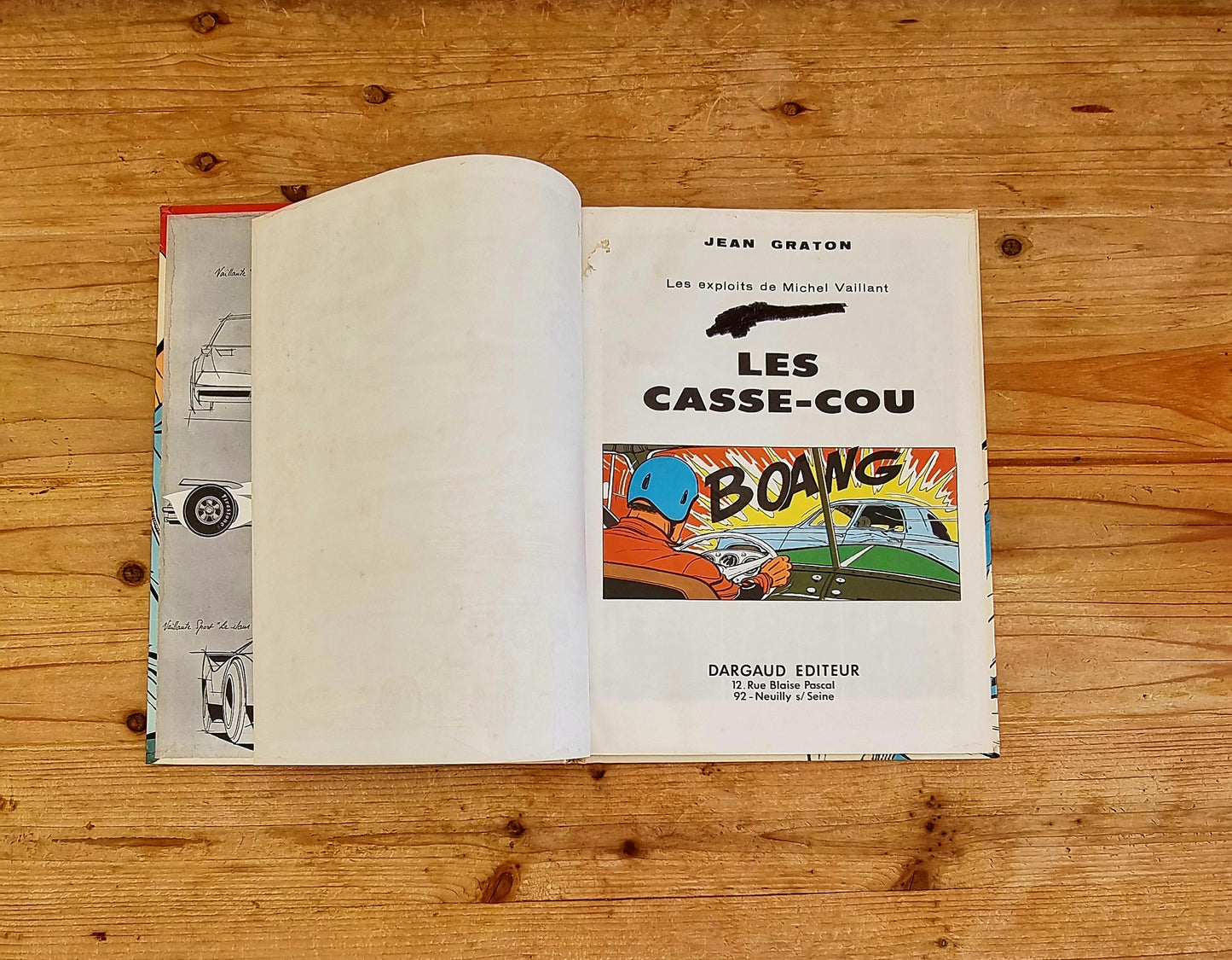 BD Michel Vaillant Les casse-cou les kitscheries brocante en ligne