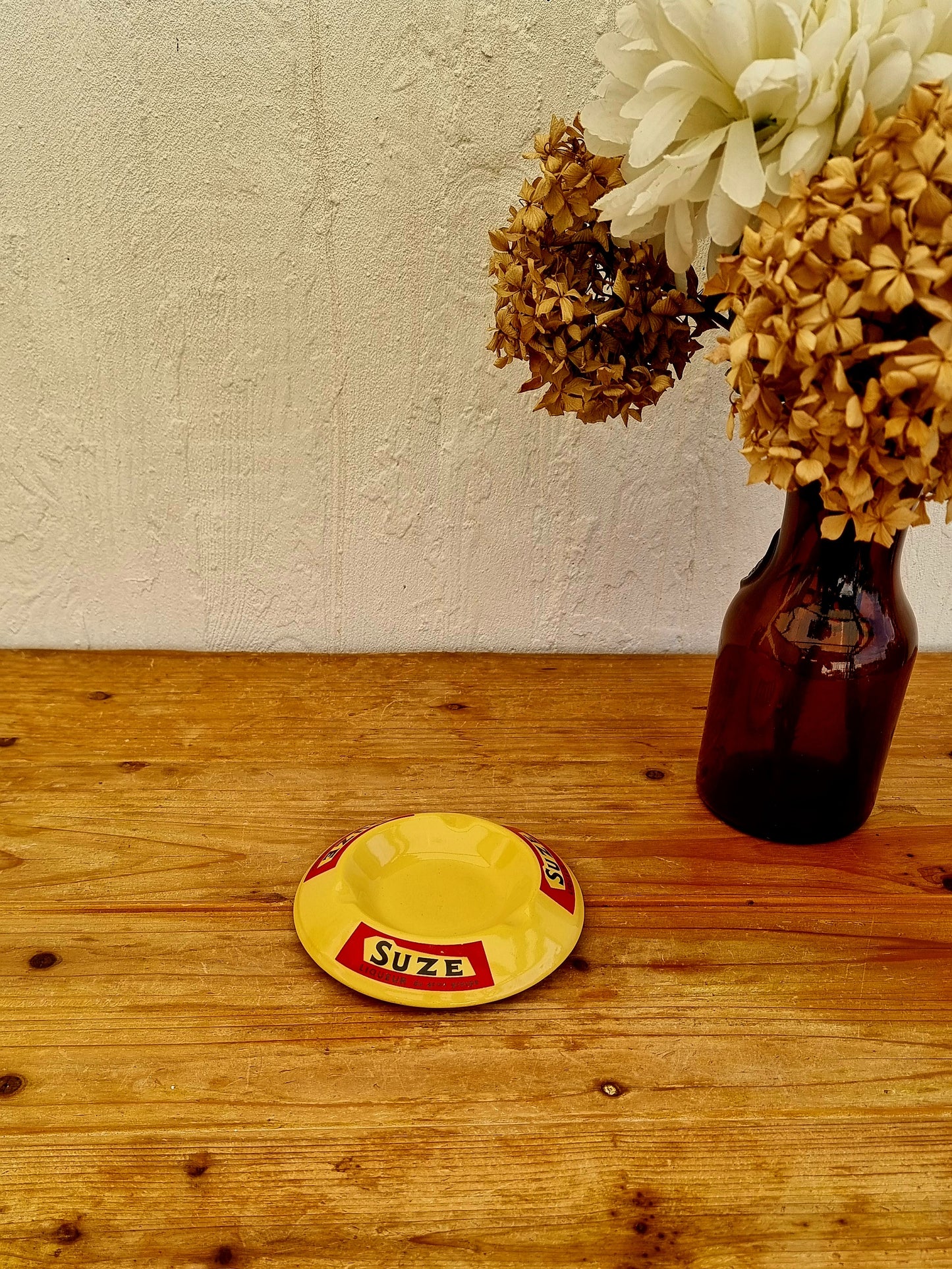 Cendrier publicitaire Suze vintage les kitscheries brocante en ligne