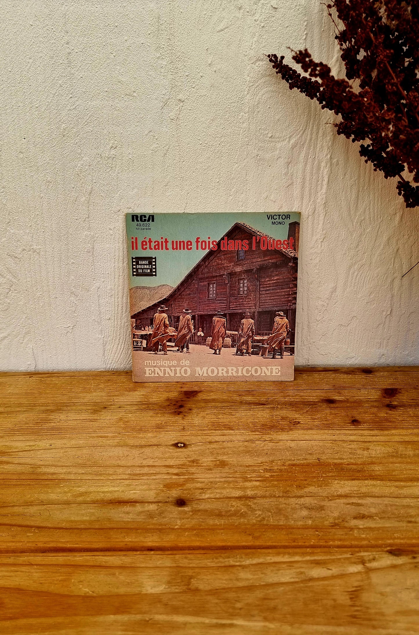 Vinyle " Il était une fois dans l'ouest" d'Ennio Morricone les kitscheries