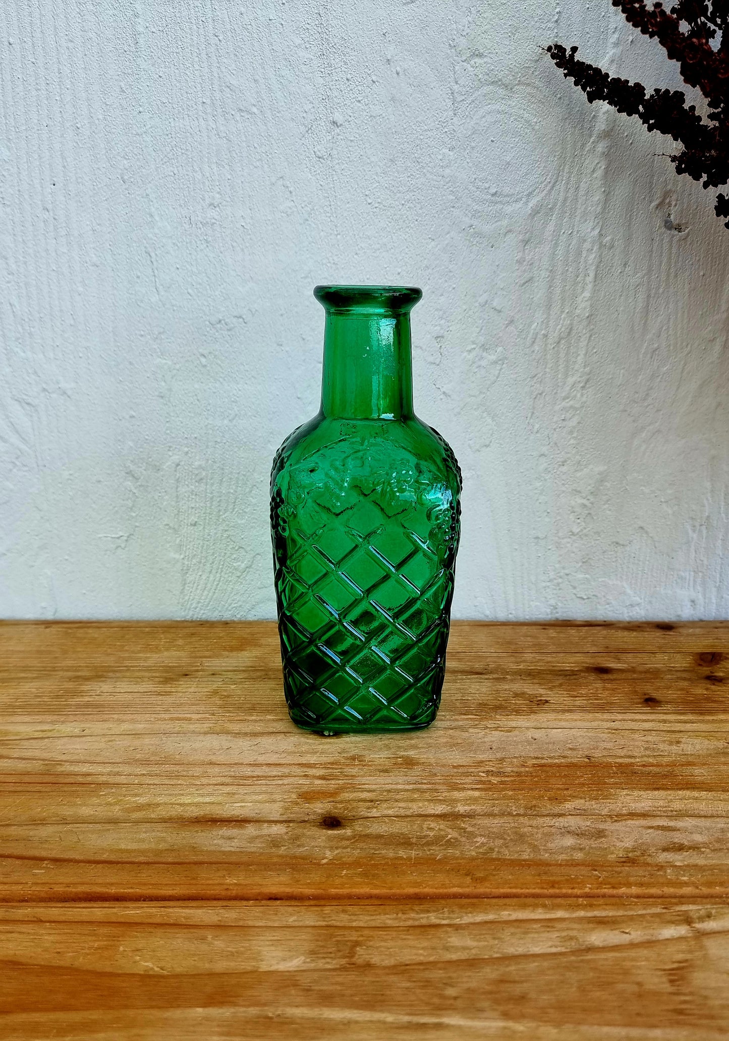 Vase soliflore vert Gaomi vintage brocante en ligne les kitscheries