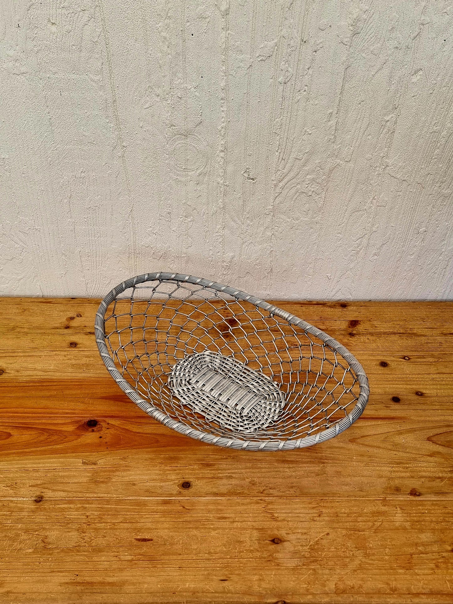 Grand panier à fruits en métal vintage les kitscheries brocante en ligne