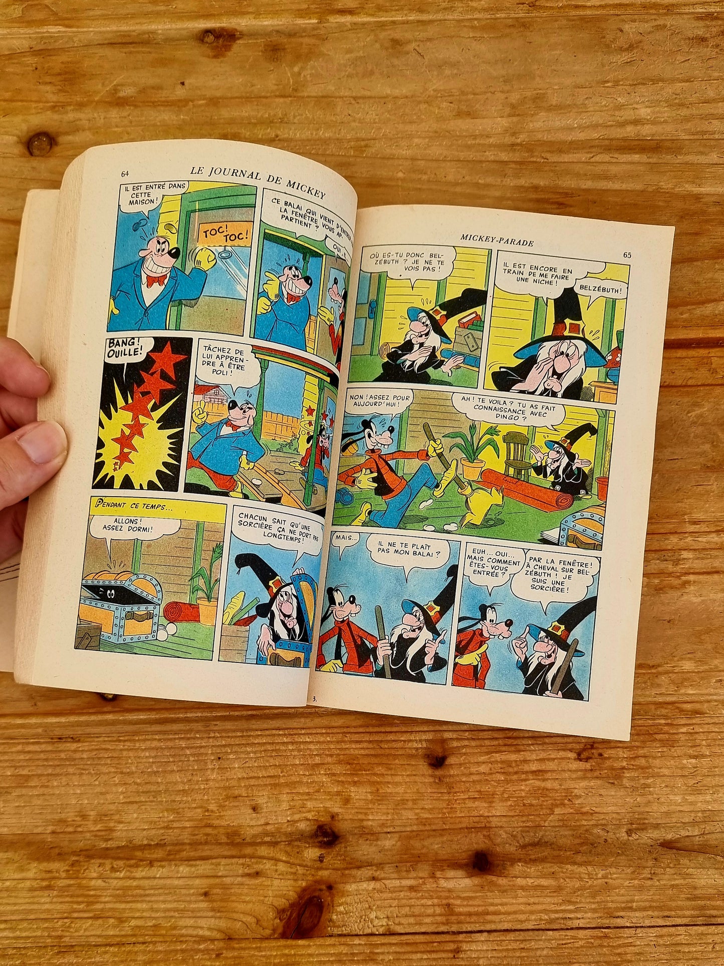 Le journal de Mickey N°723 Bis de 1966 les kitscheries brocante en ligne