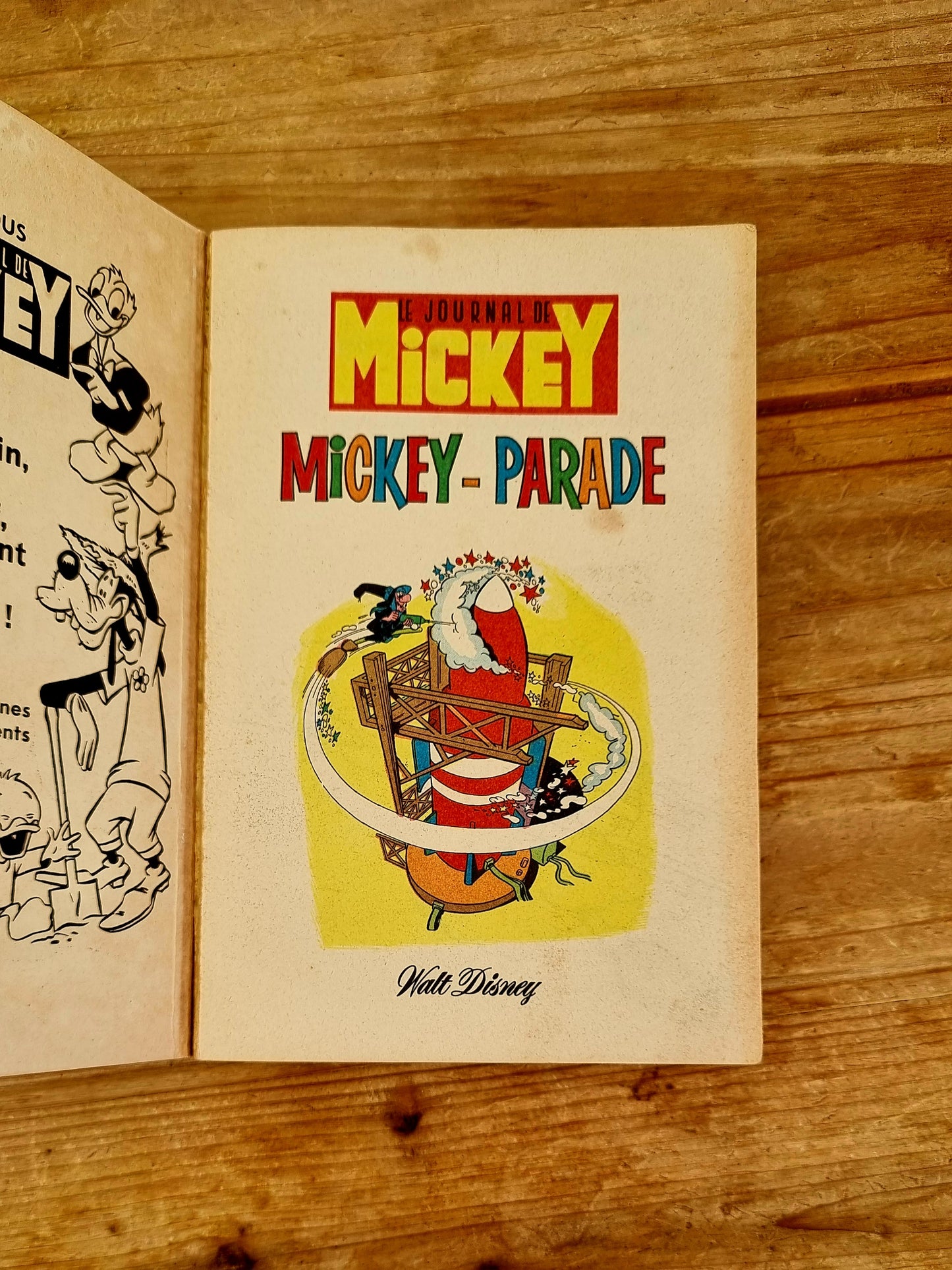 Le journal de Mickey N°723 Bis de 1966 les kitscheries brocante en ligne
