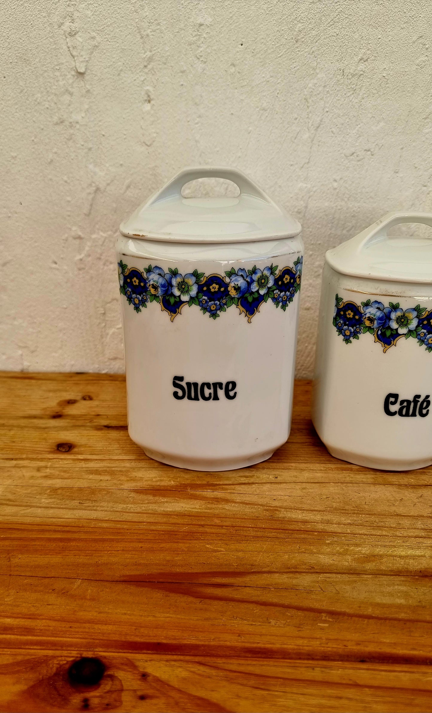 Lot de 4 pots à épices AICH vintage les kitscheries brocante en ligne
