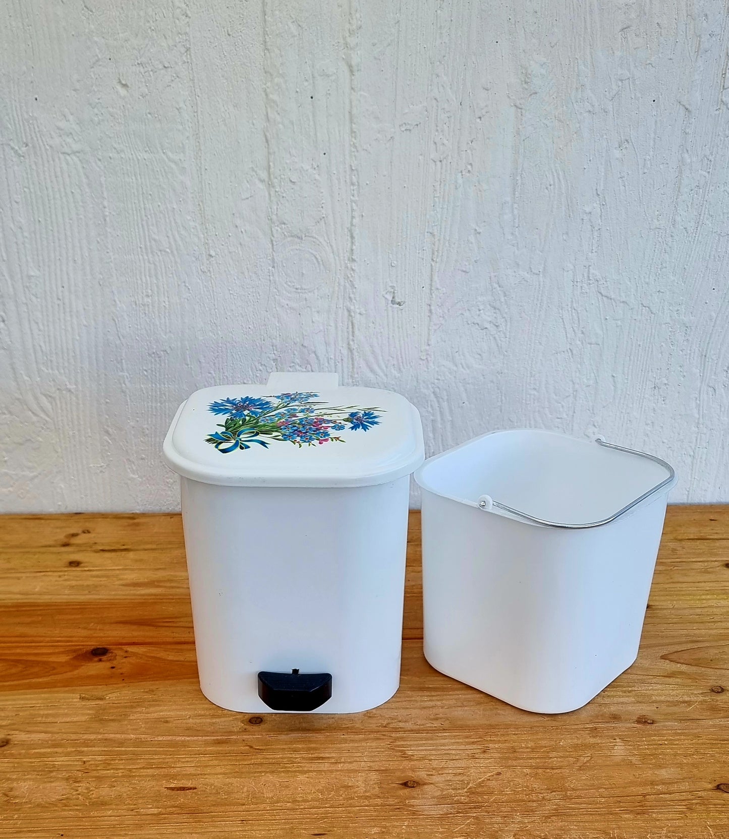 Poubelle à pédale Syla vintage les kitscheries brocante en ligne