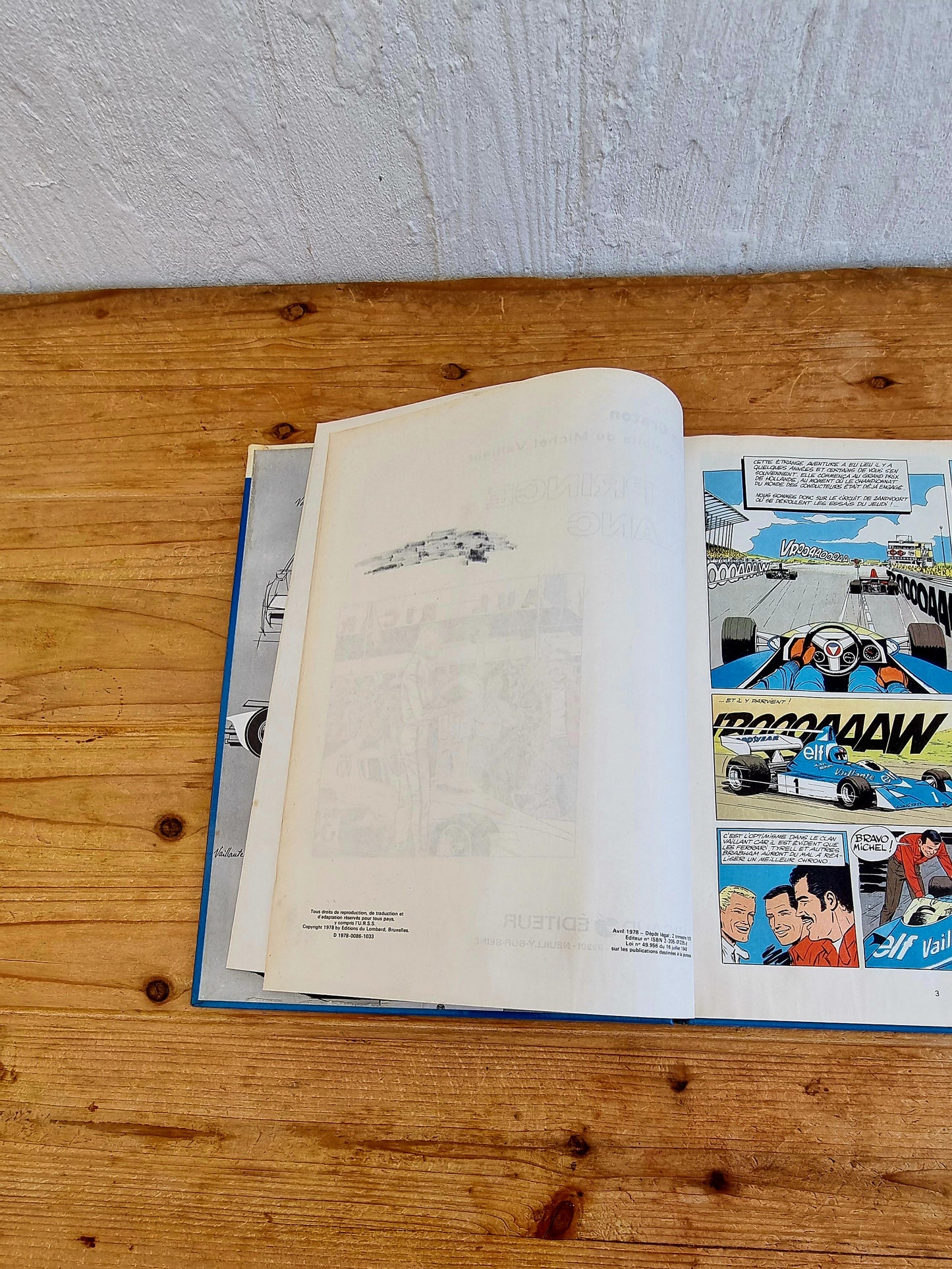 BD Michel Vaillant - Le prince blanc les kitscheries brocante en ligne