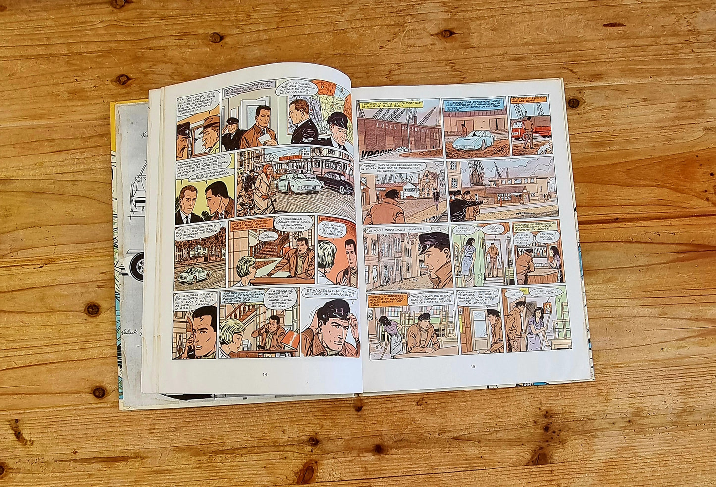 BD Michel Vaillant Le retour de Steve Warson dargeaud les kitscheries brocante en ligne