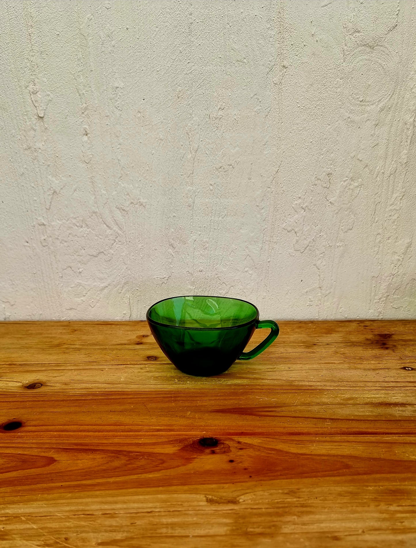 Lot de 2 tasses Vereco verte vintage les kitscheries brocante en ligne