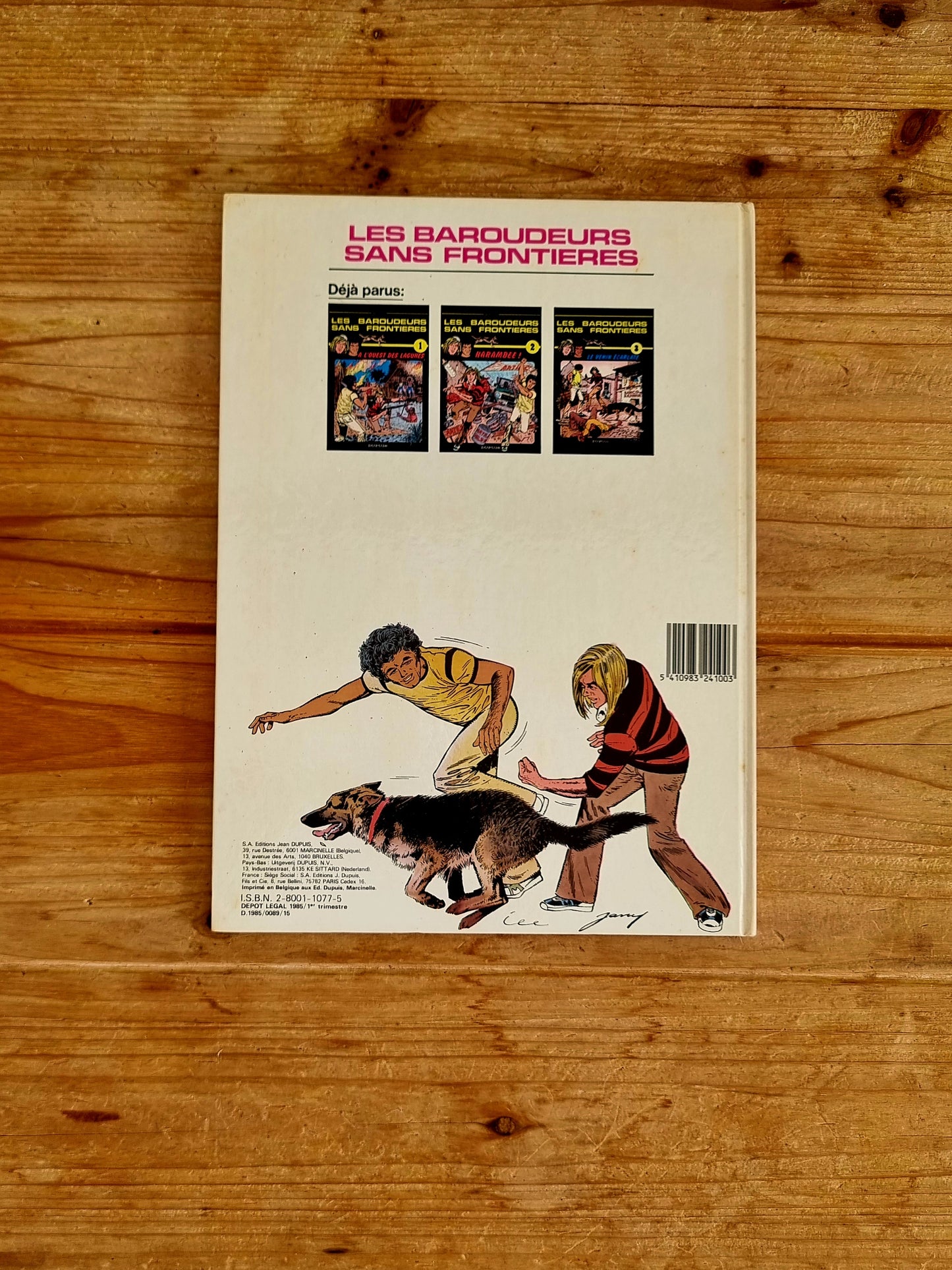 BD Les baroudeurs sans frontières - Le venin écarlate les kitscheries brocante en ligne