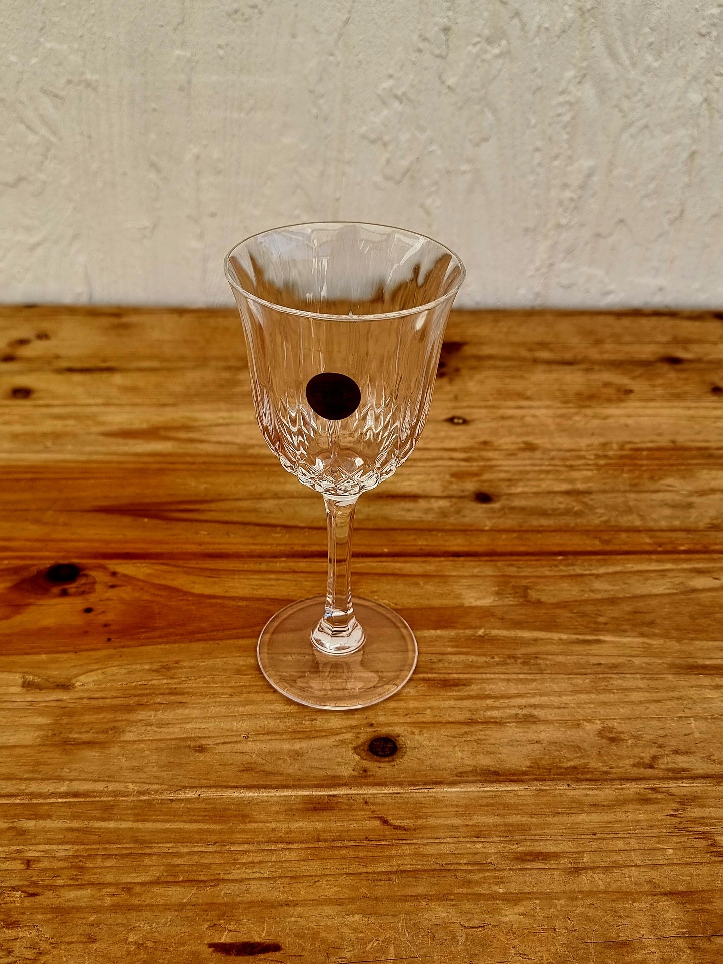 Lot de 4 verres à pied Capri crystal modèle Concerto les kitscheries brocante en ligne