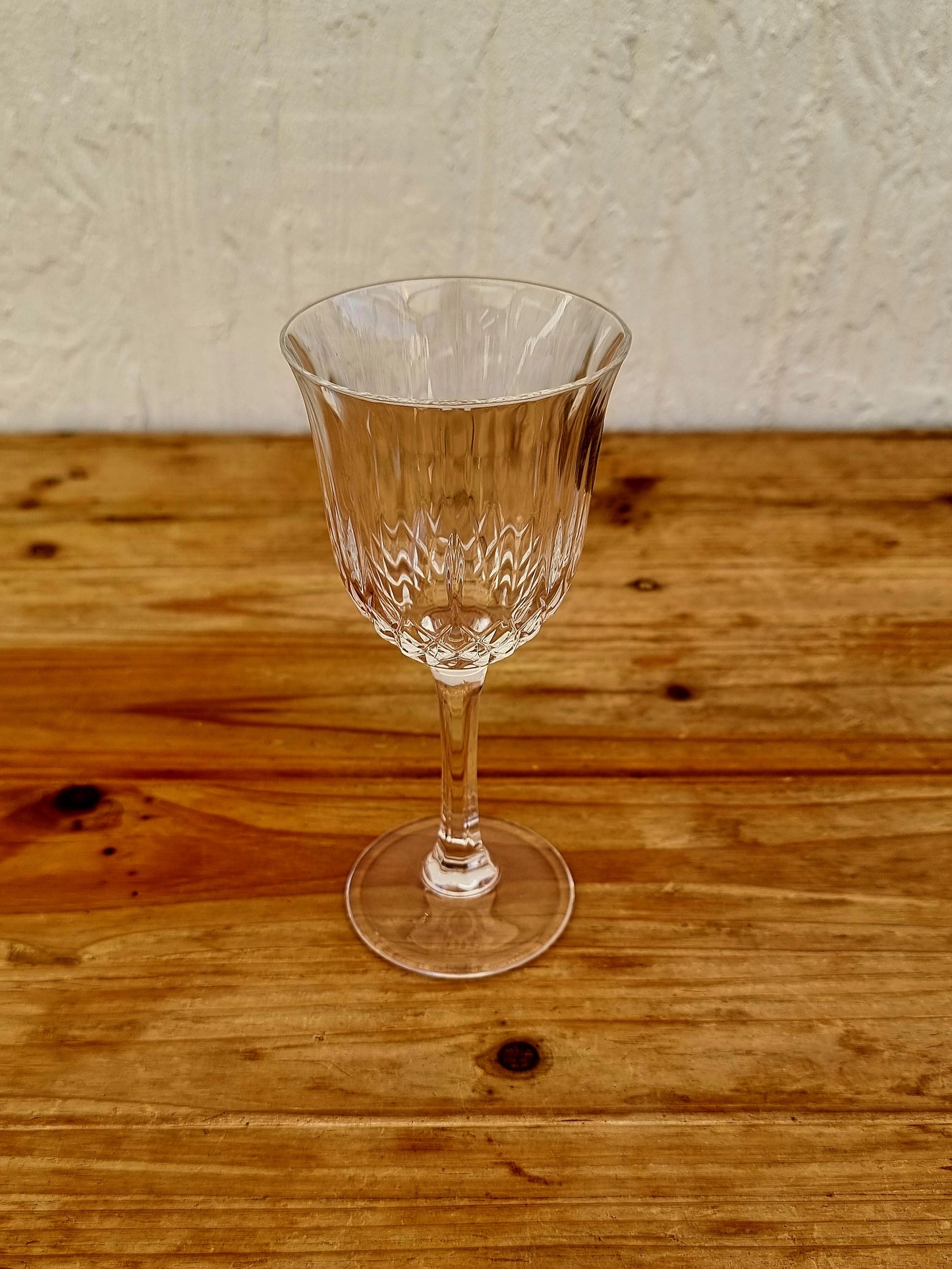 Lot de 4 verres à pied Capri crystal modèle Concerto les kitscheries brocante en ligne