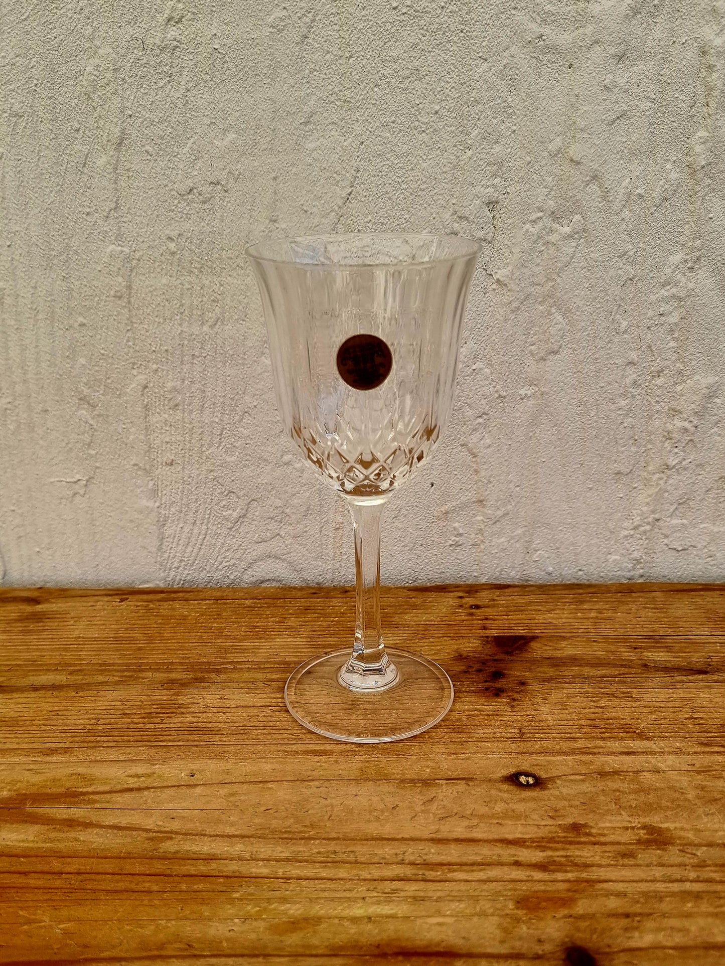 Lot de 4 verres à pied Capri crystal modèle Concerto les kitscheries brocante en ligne