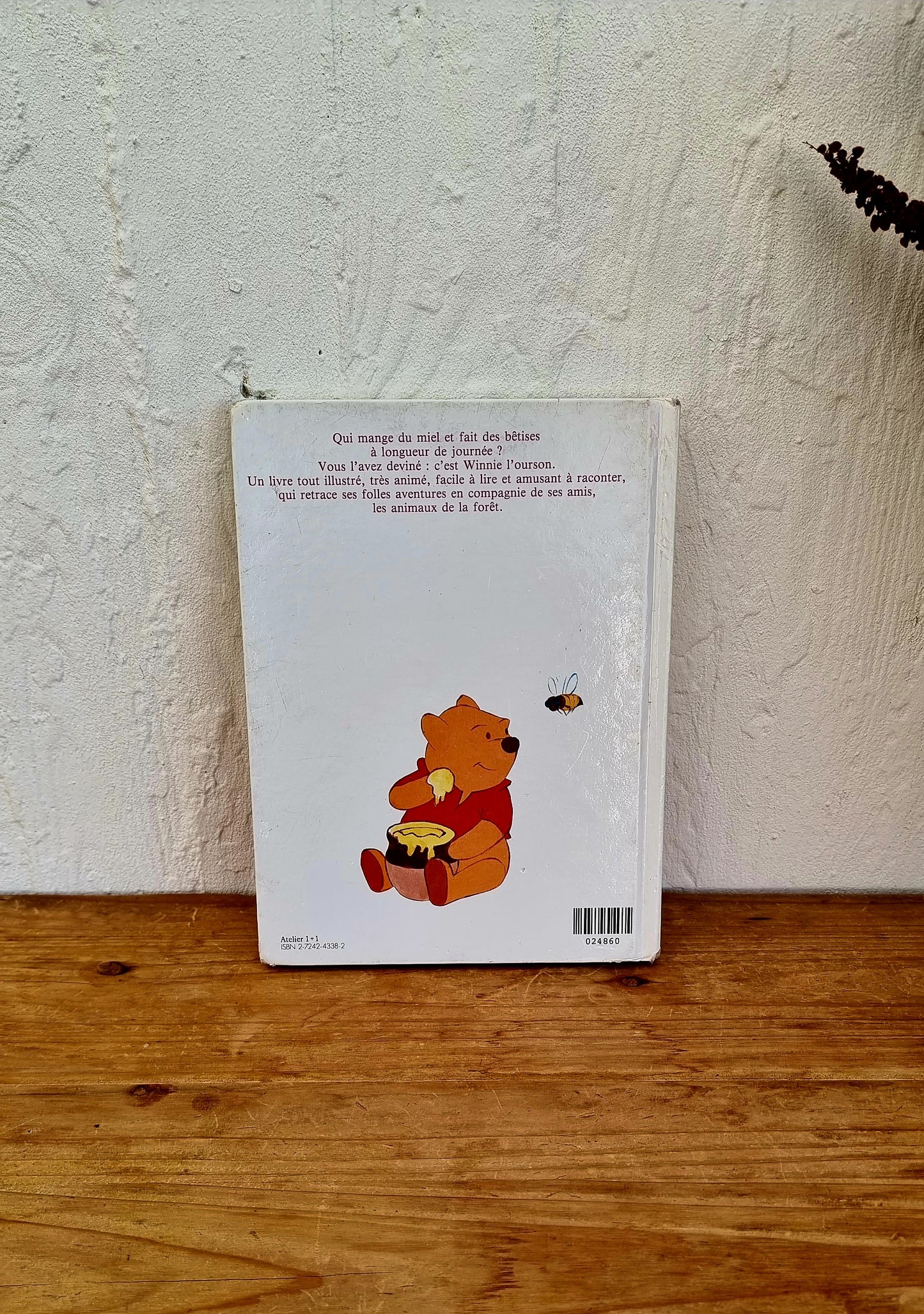 Livre Winnie l'ourson de Walt Disney les kitscheries