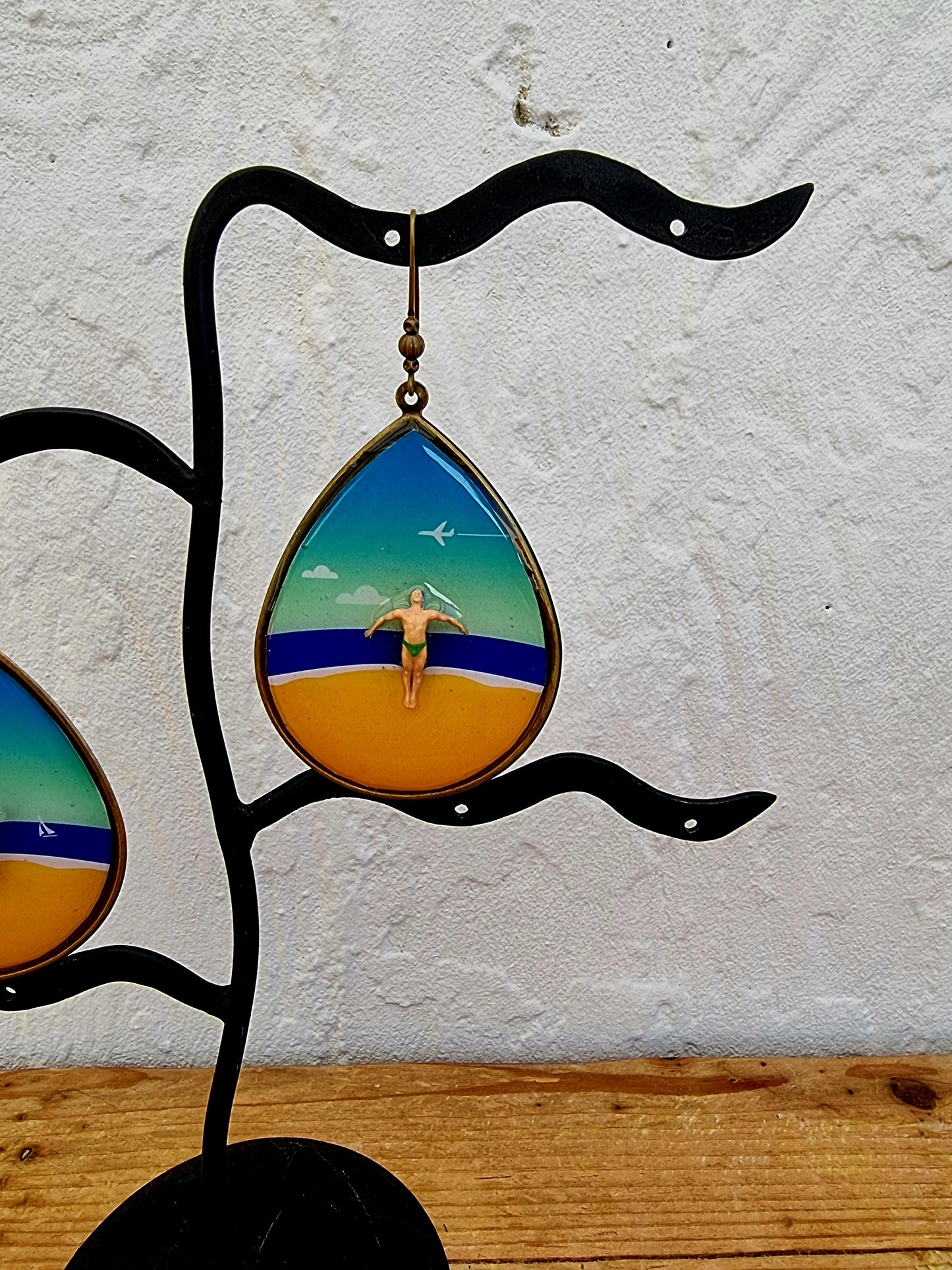 Boucles d'oreilles "Plage" - KIKA MISHTO