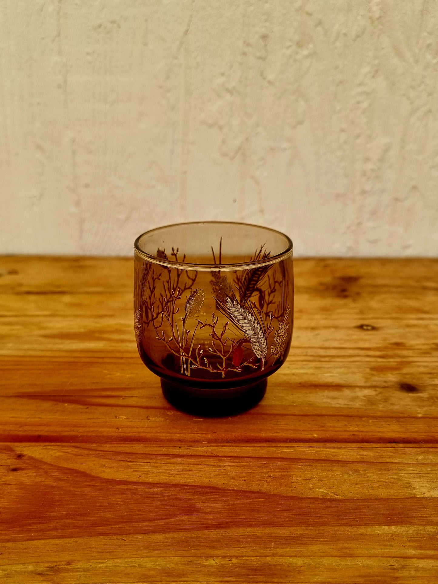 Lot de 4 verres à eau Arcopal modèle Tivoli vintage années 70