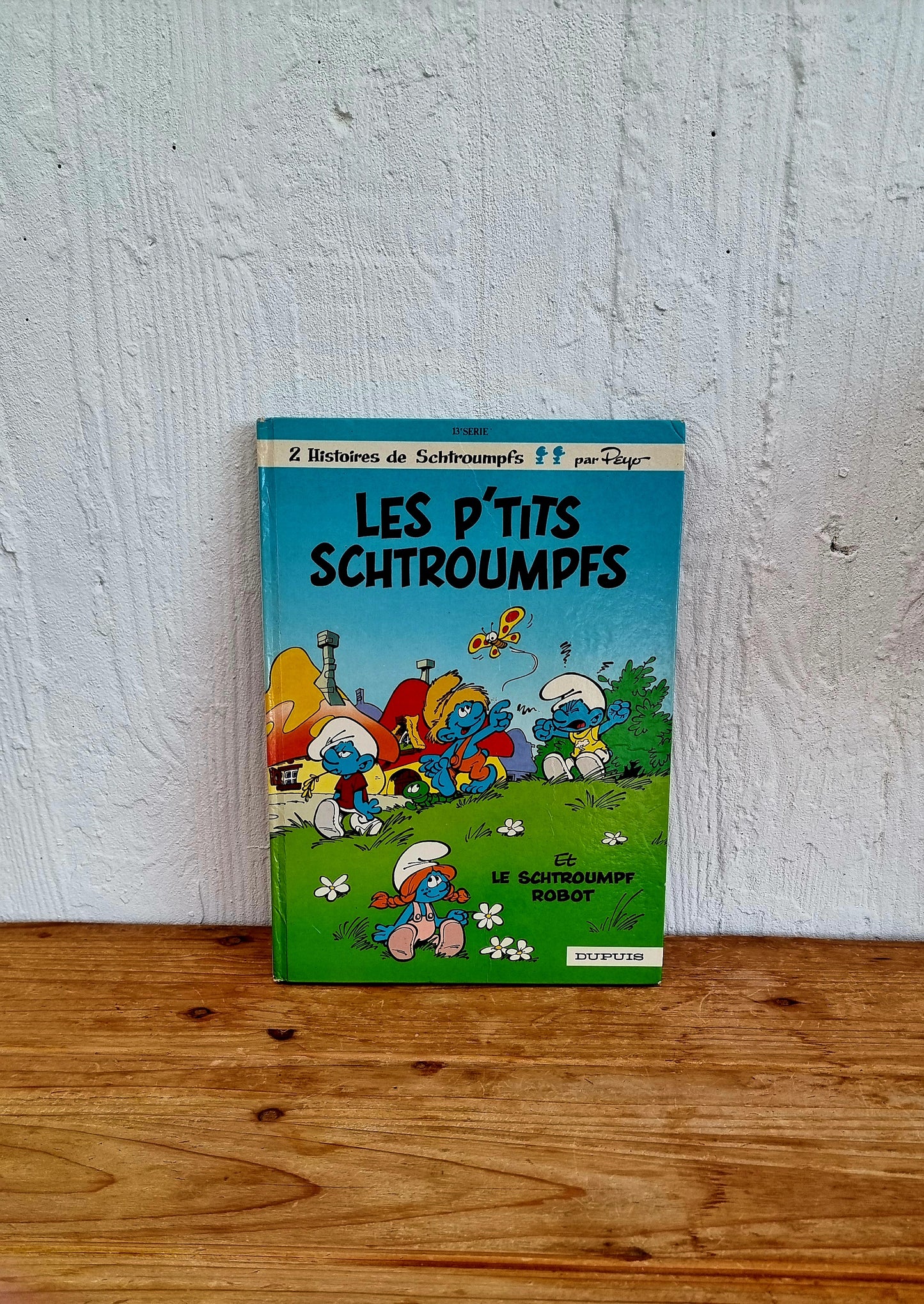 BD Les p'tits schtroumpfs peyo dupuis 1988 les kitscheries brocante en ligne