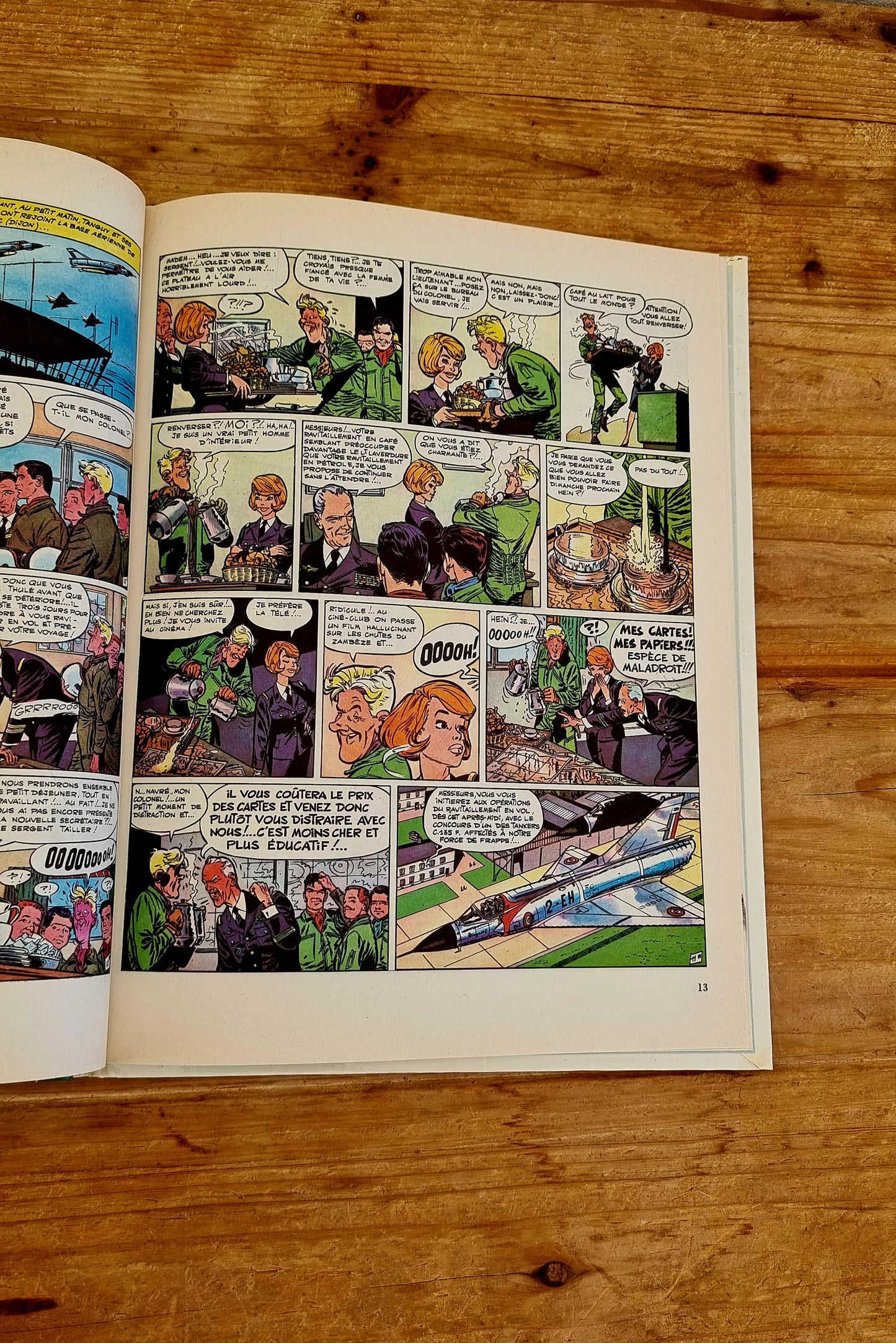 BD Tanguy et Laverdure Canon bleu ne répond plus Dargaud 1984