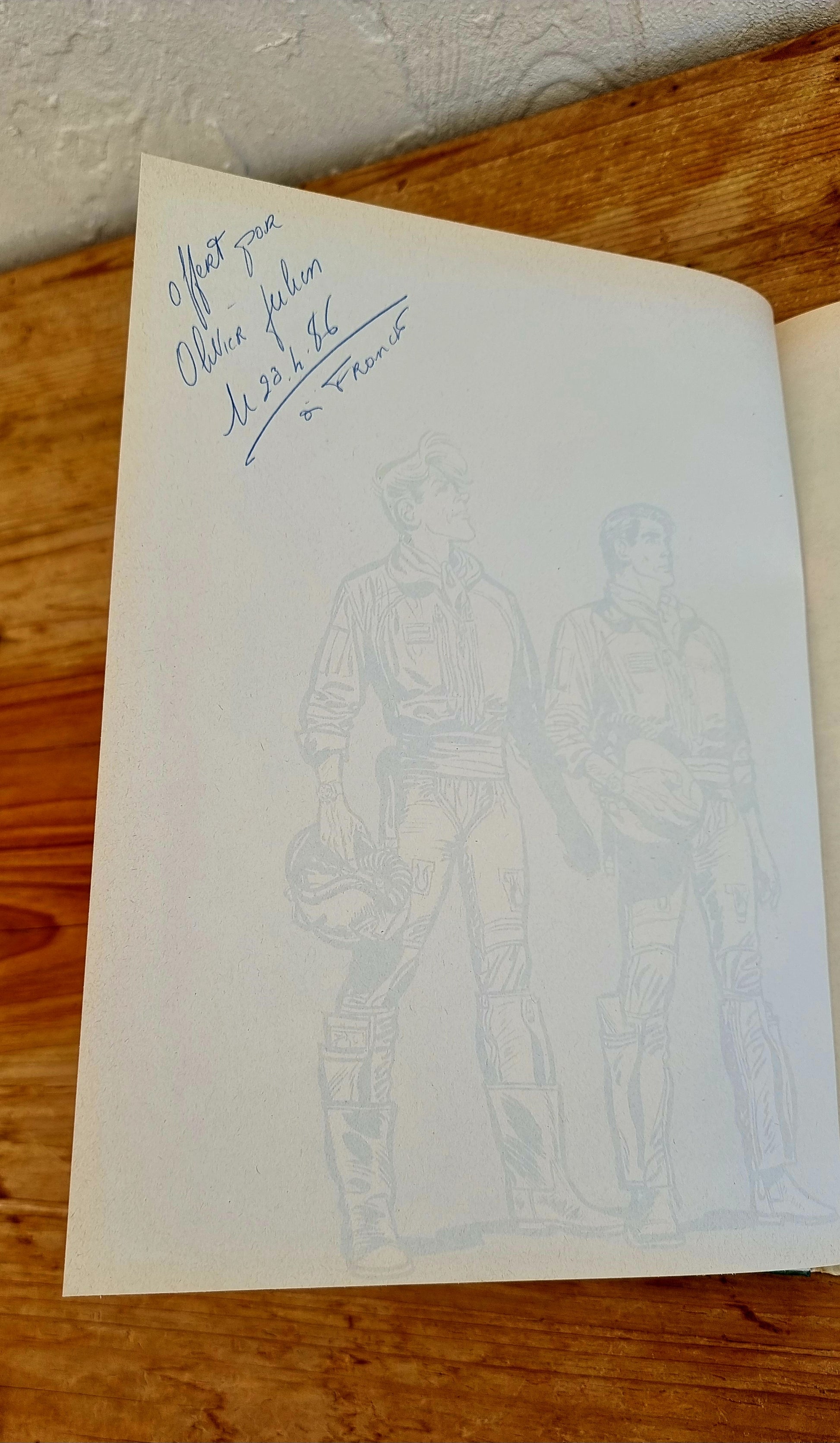 BD Tanguy et Laverdure Canon bleu ne répond plus Dargaud 1984