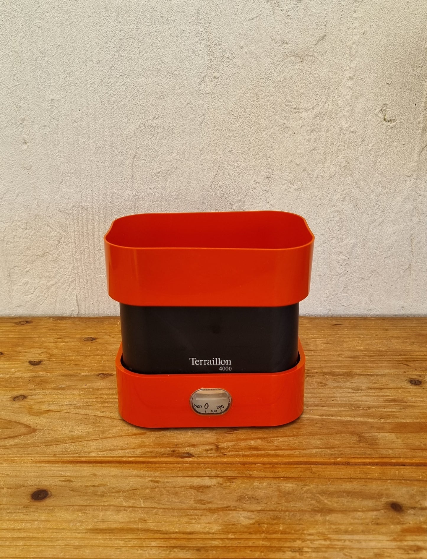 Balance de cuisine vintage Terraillon 4000 orange années 70