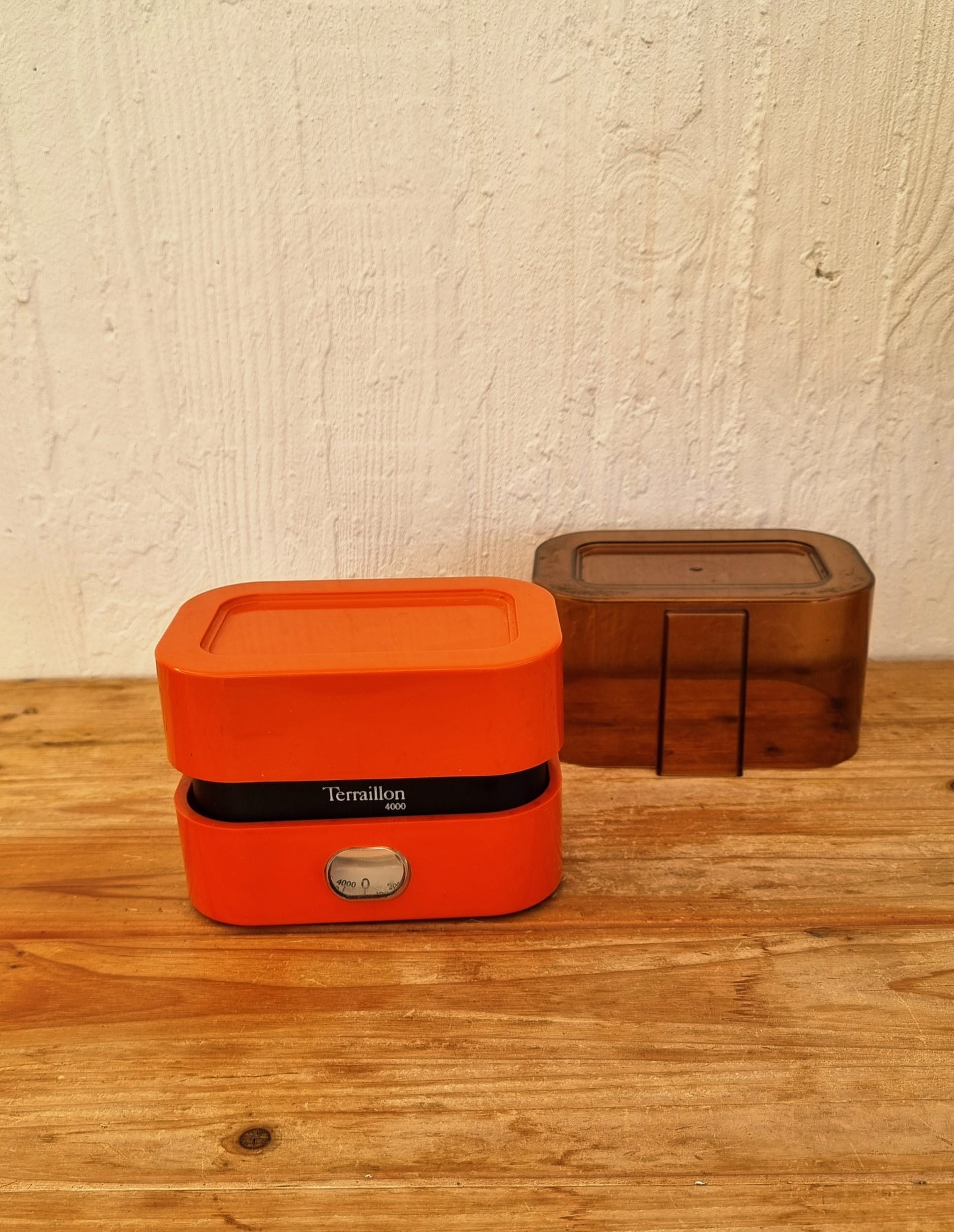 Balance de cuisine vintage Terraillon 4000 orange made in France