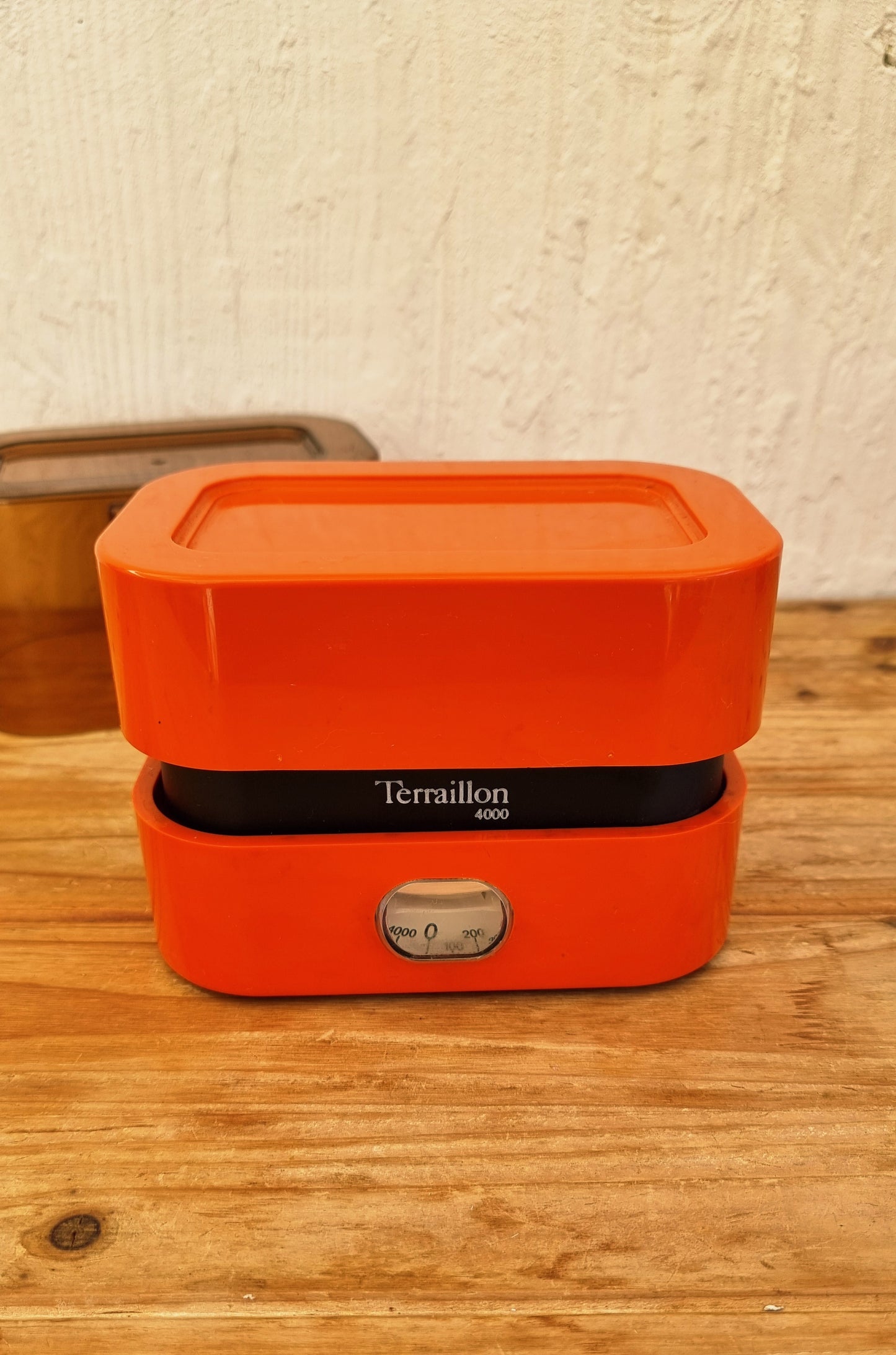 Balance de cuisine vintage Terraillon 4000 orange made in France