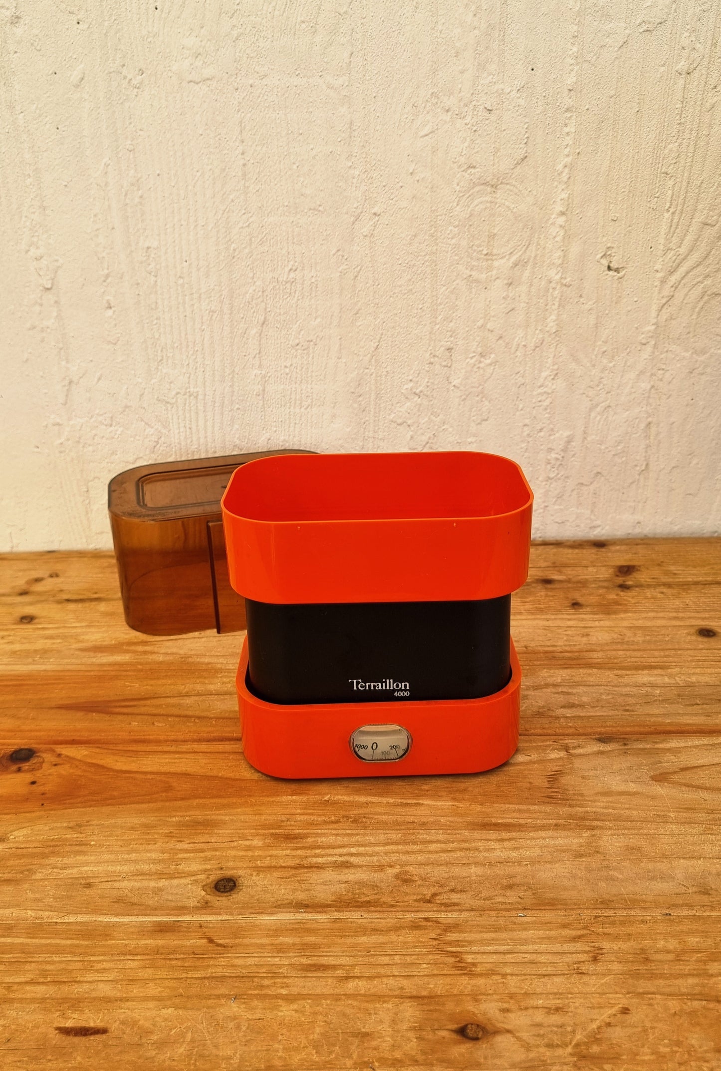 Balance de cuisine vintage Terraillon 4000 orange made in France