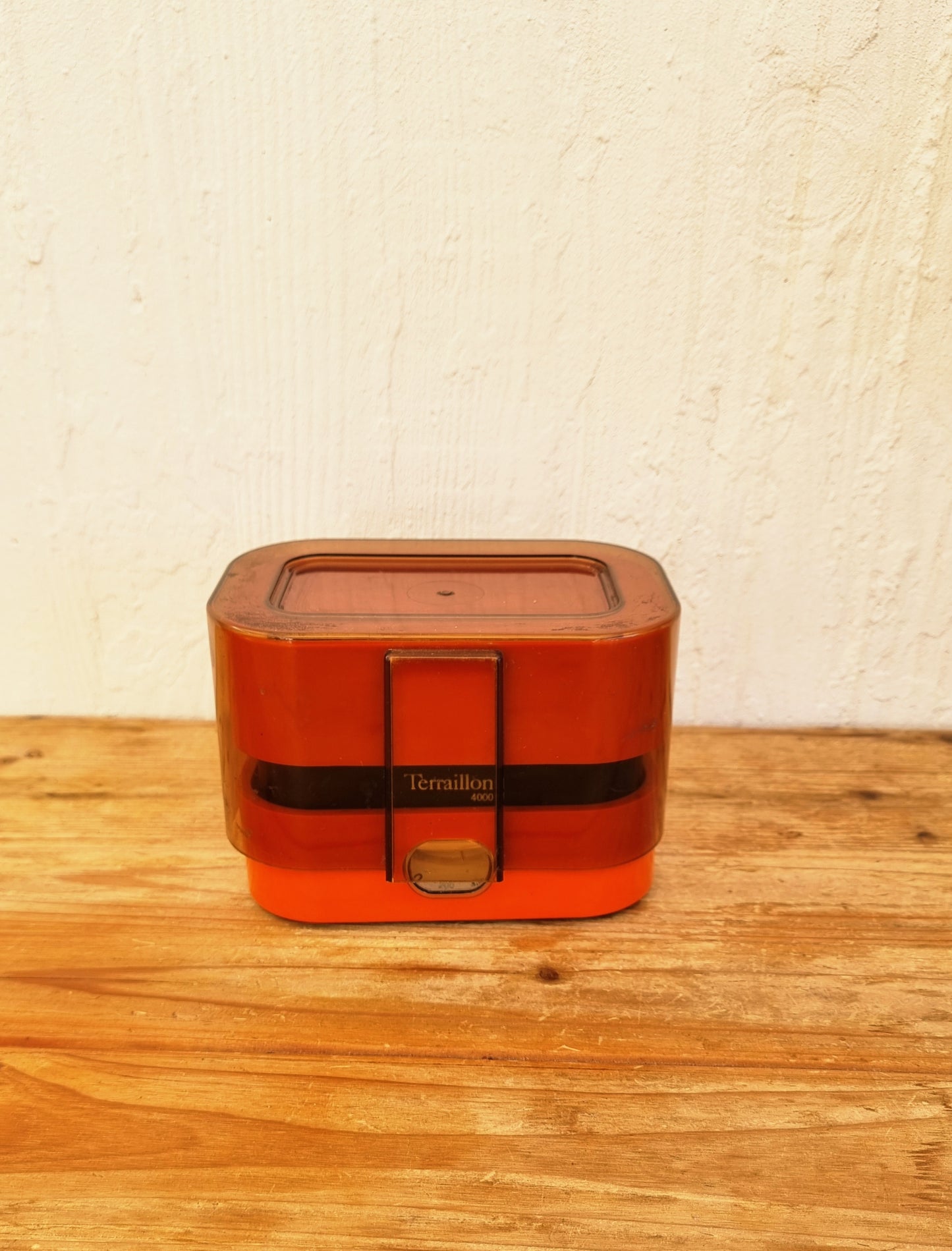 Balance de cuisine vintage Terraillon 4000 orange made in France