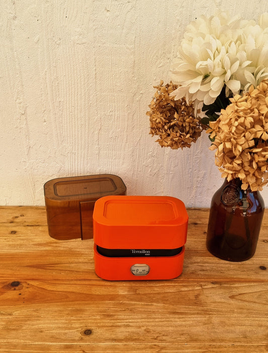 Balance de cuisine vintage Terraillon 4000 orange made in France