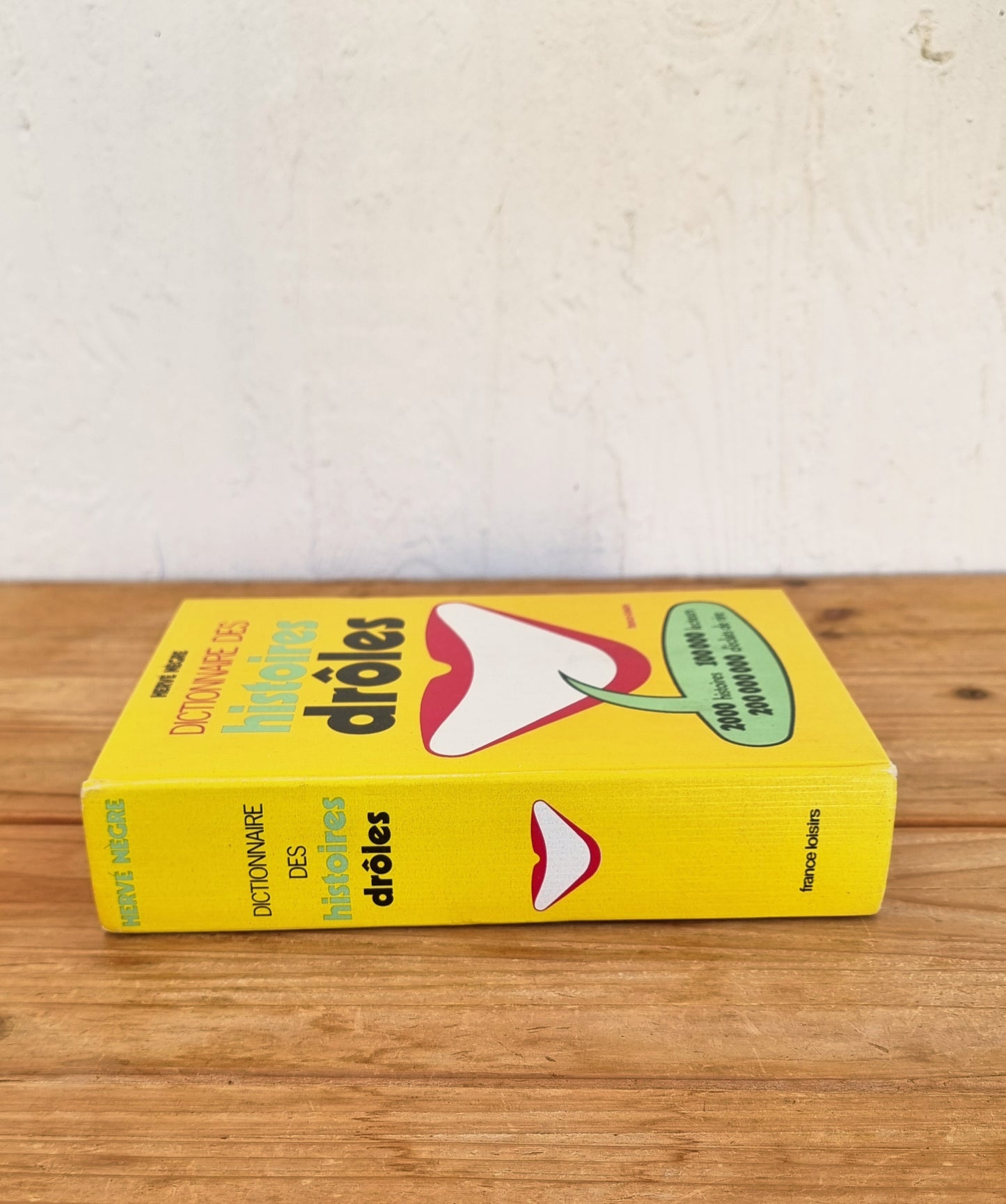 Dictionnaire des histoires drôles Hervé Nègre livre vintage