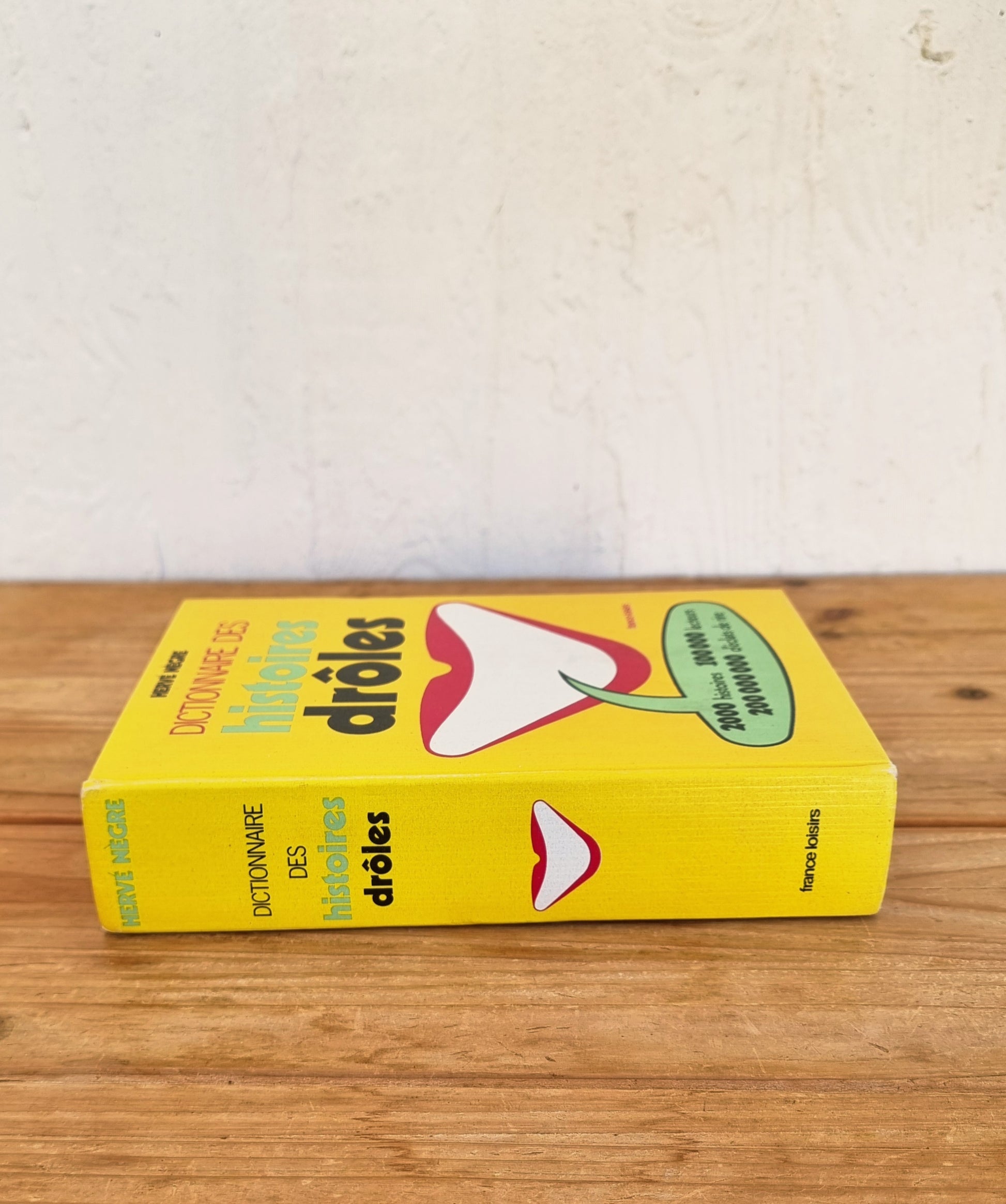 Dictionnaire des histoires drôles Hervé Nègre livre vintage