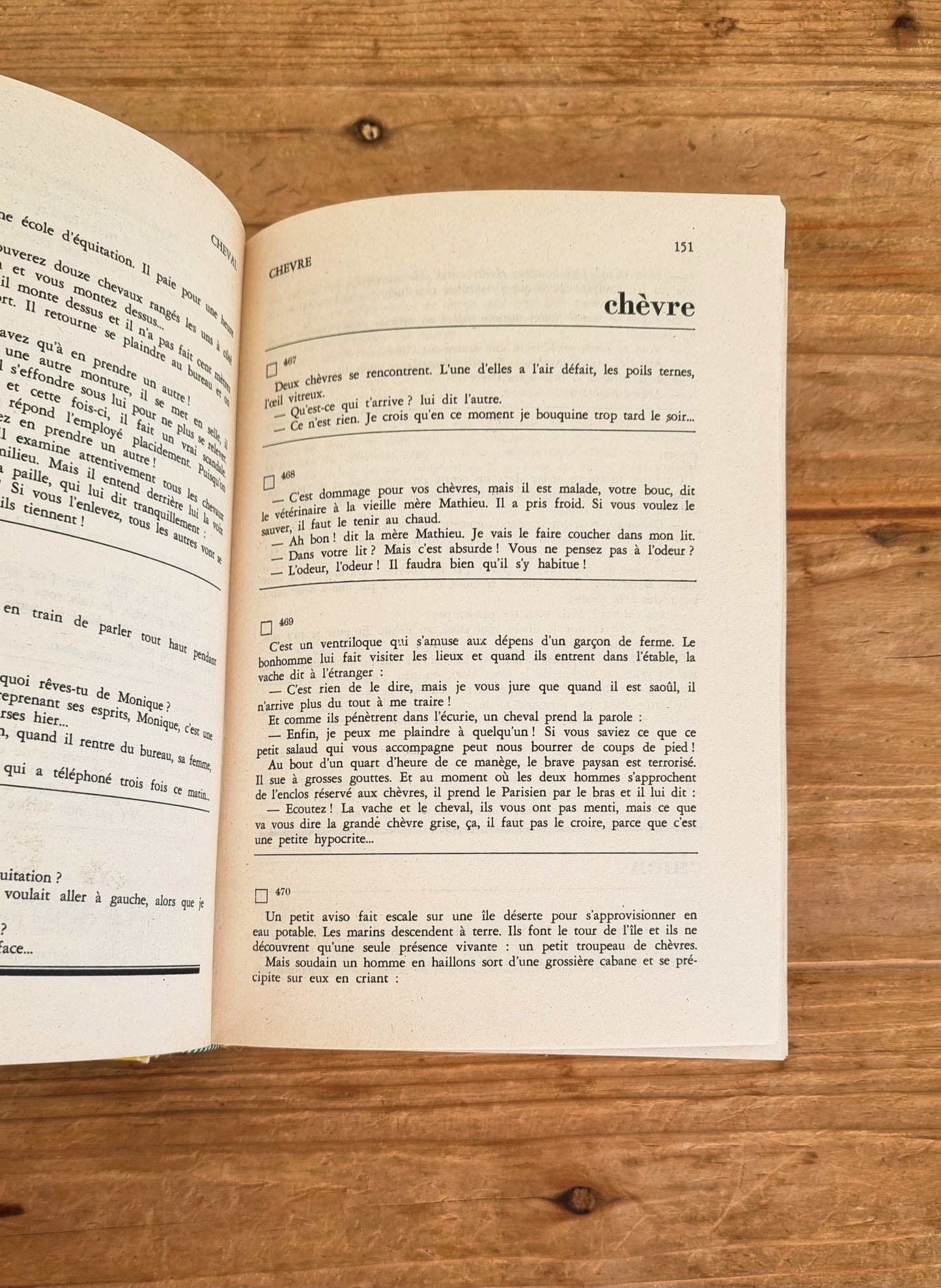 Dictionnaire des histoires drôles Hervé Nègre livre vintage