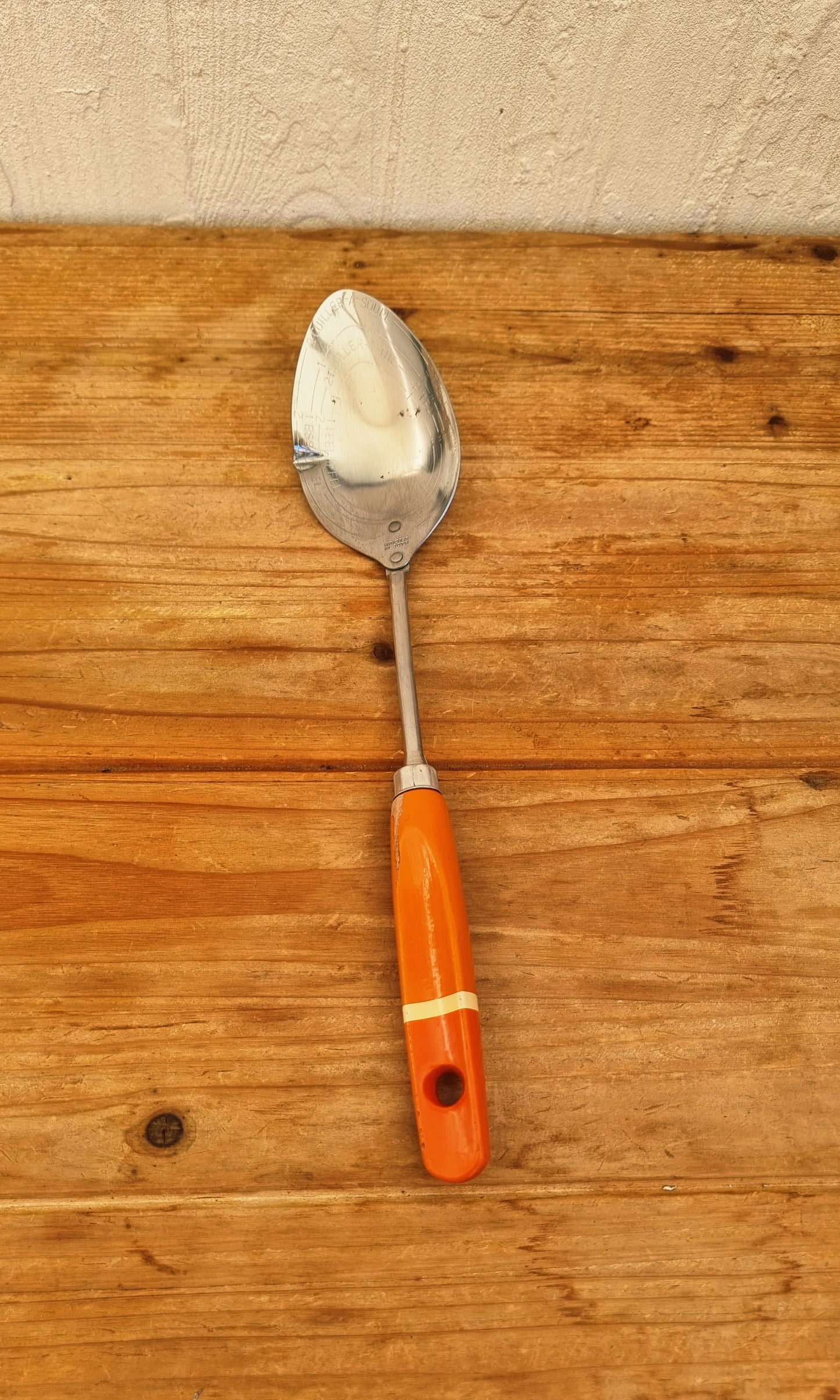 Lot de 5 ustensiles de cuisine vintage orange Prestige années 70