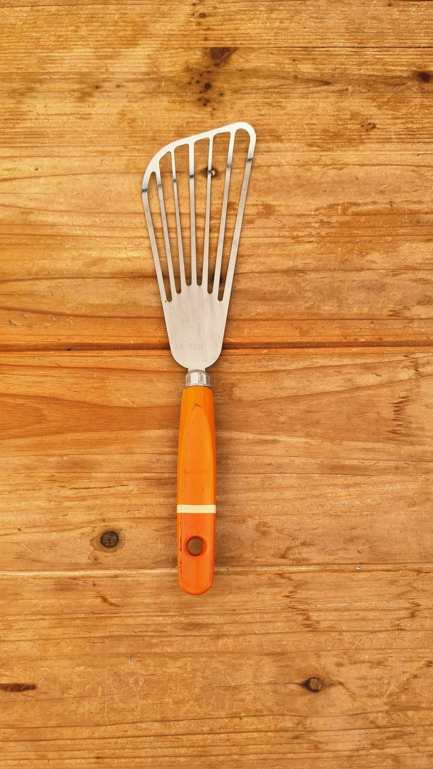 Lot de 5 ustensiles de cuisine vintage orange Prestige années 70