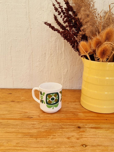 Mug Mobil vert 70's les kitscheries brocante en ligne