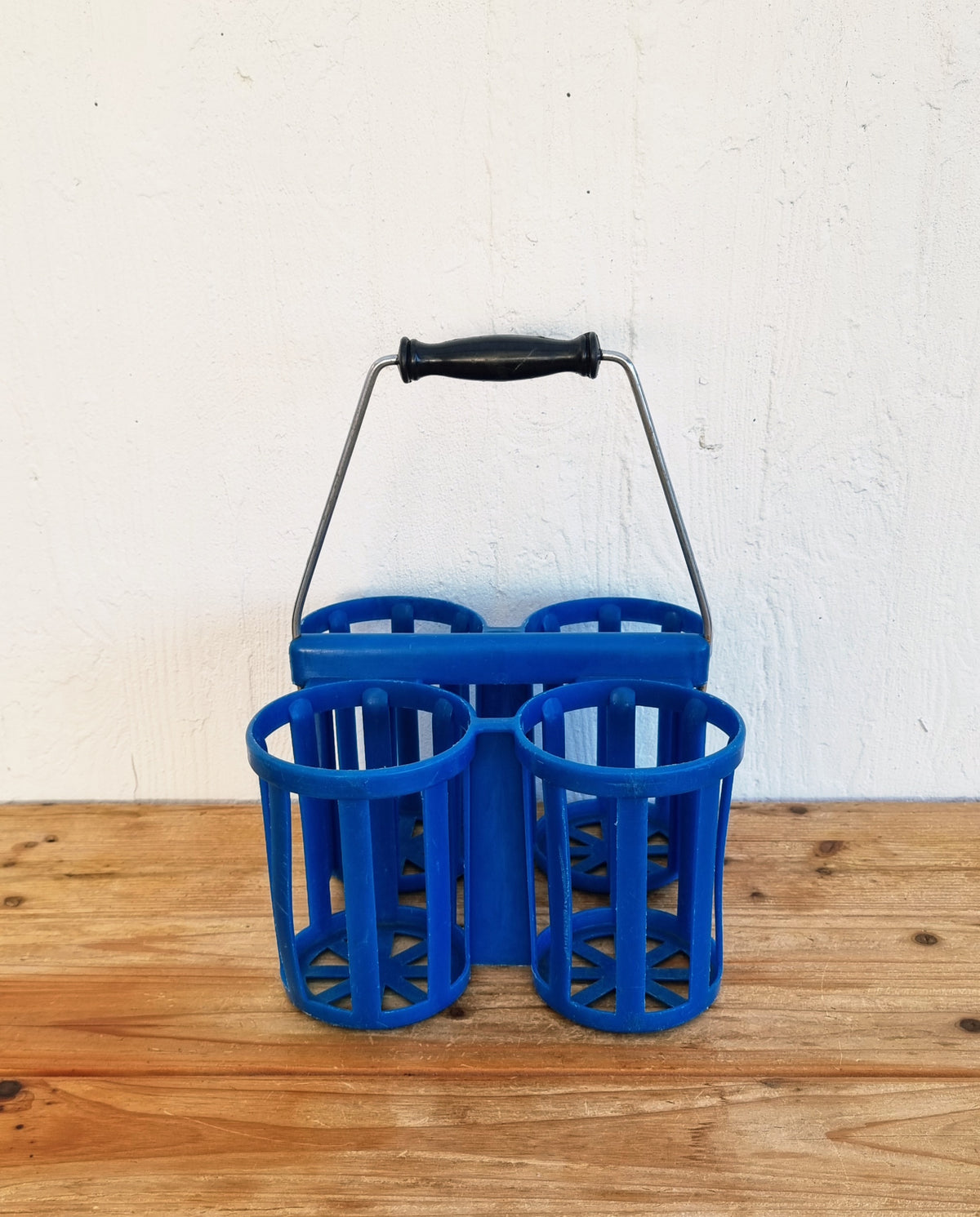 Porte-bouteilles vintage Pola n°426 bleu années 70