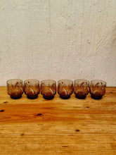 Charger l&#39;image dans la galerie, Lot de 6 verres à eau Arcopal modèle Tivoli les kitscheries brocante en ligne
