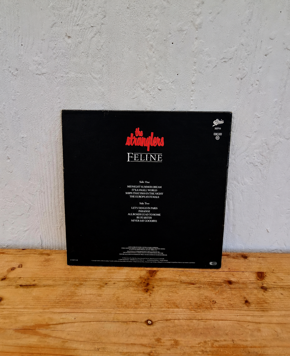 Vinyle 33 tours The Stranglers Feline Édition Nice Price 1982