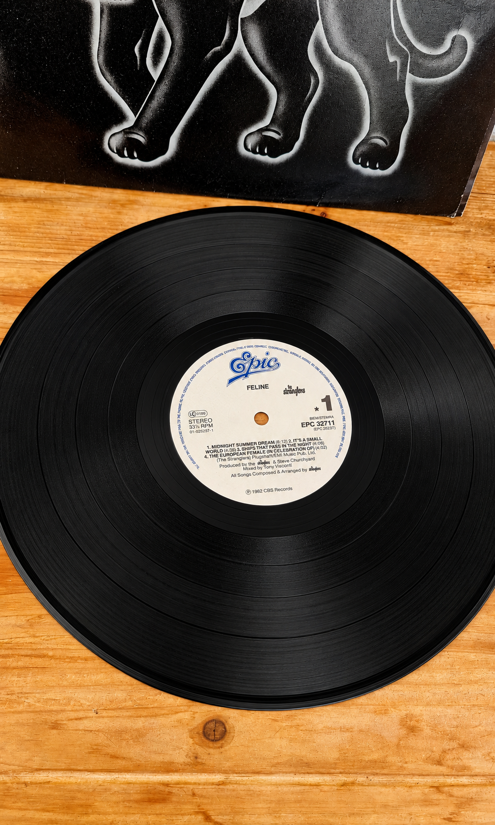 Vinyle 33 tours The Stranglers Feline Édition Nice Price 1982