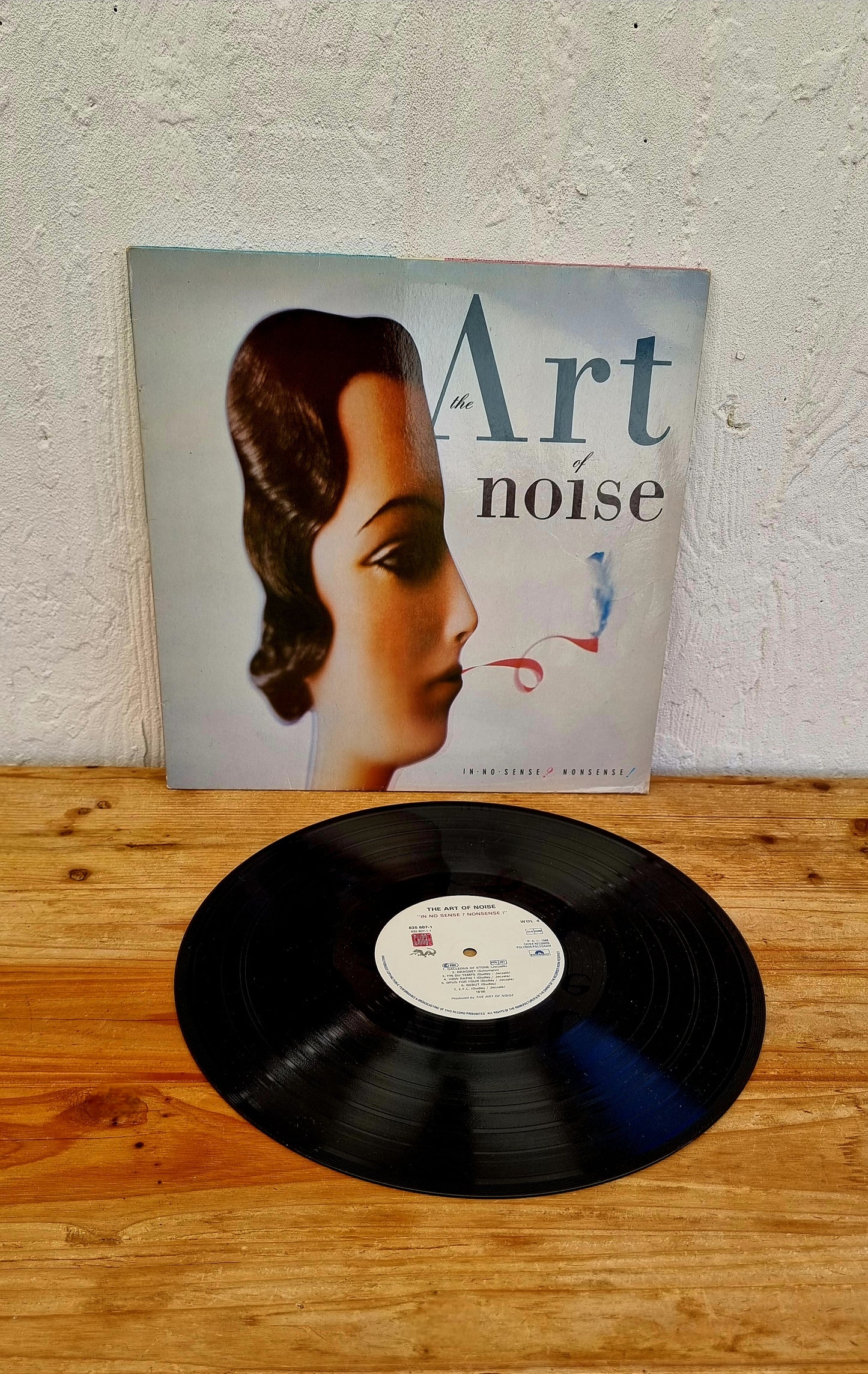 vinyle 33 tours the art of noise in no sense nonsense 1988 album electro vintage