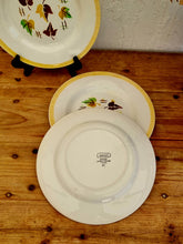 Charger l&#39;image dans la galerie,  3 assiettes plates Digoin Sarreguemines modèle Sirocco les kitscheries brocante en ligne
