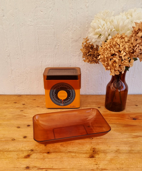 Balance orange Terraillon 5kg vintage les kitscheries brocante en ligne