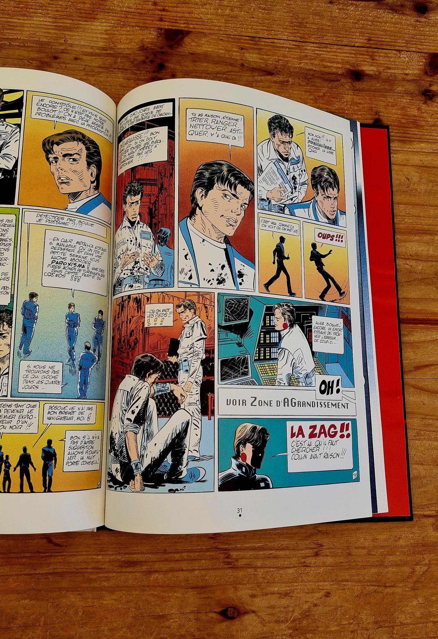 Bande dessinée vintage La main sacrée de Metallica 1991 Echo Vision couverture cartonnée