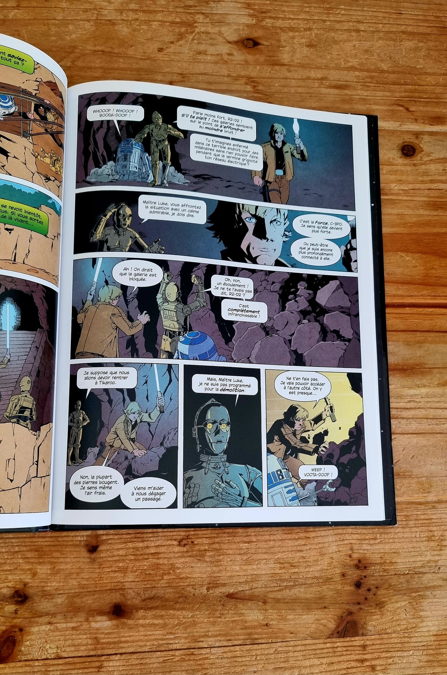 Bande dessinée Star Wars L’Arme du Jedi édition Delcourt