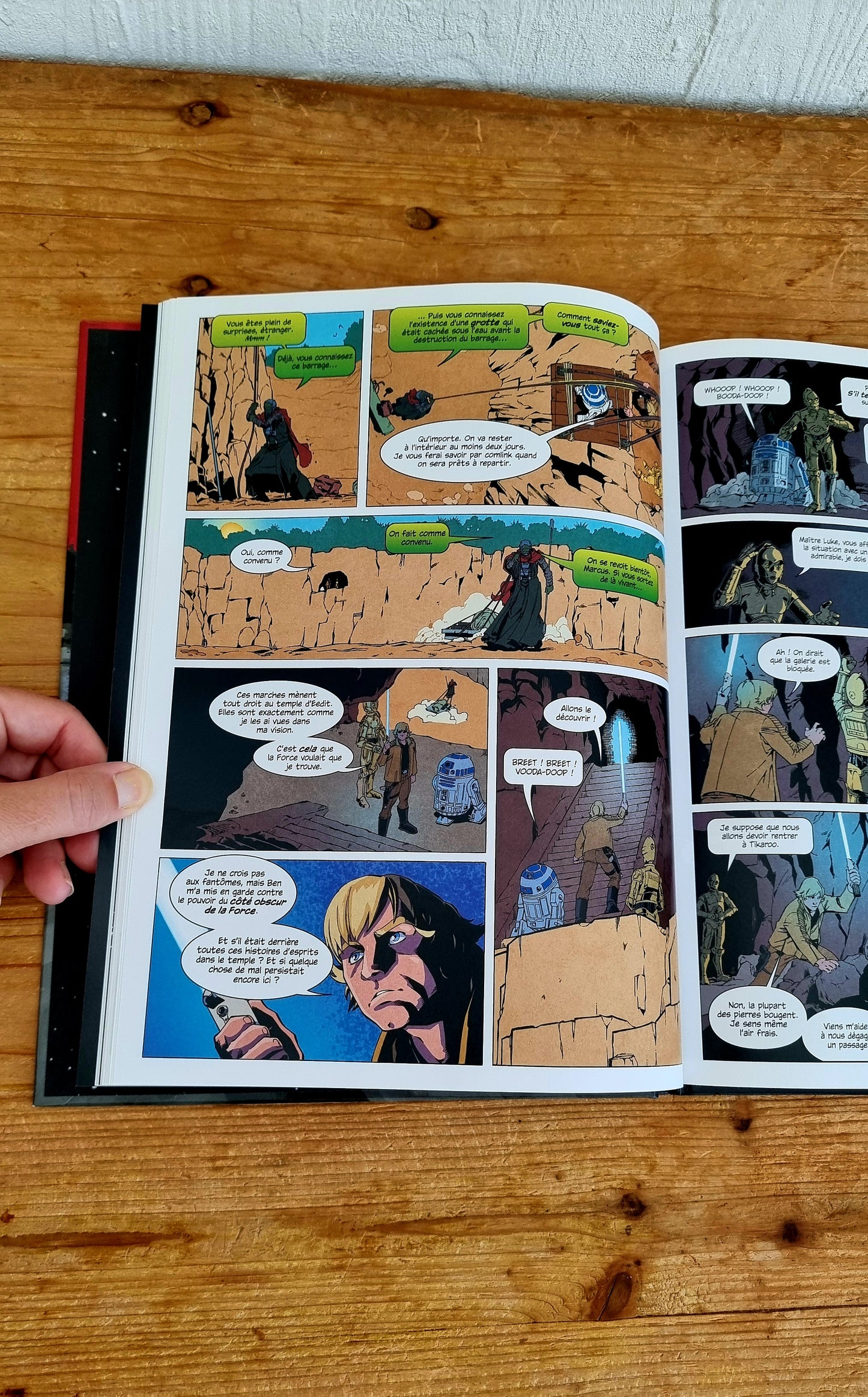 Bande dessinée Star Wars L’Arme du Jedi édition Delcourt