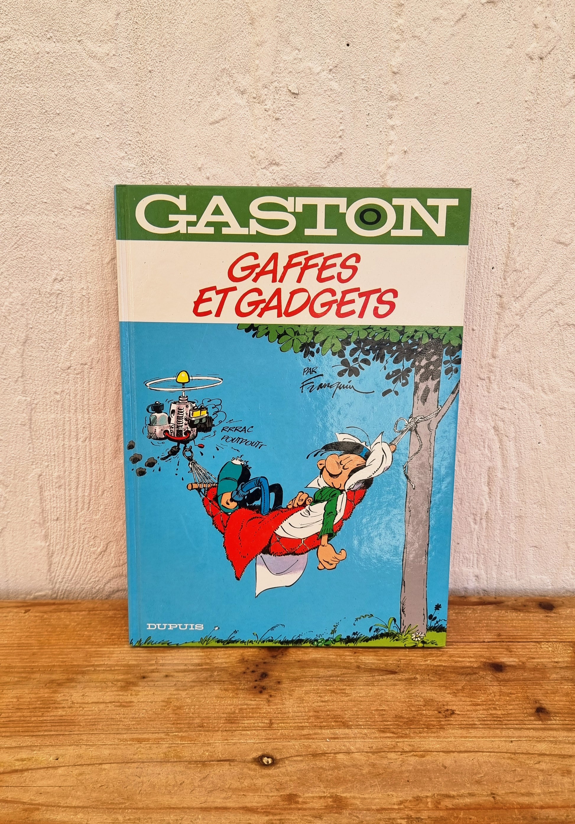 BD vintage Gaston Lagaffe tome 0 Gaffes et Gadgets Franquin Dupuis